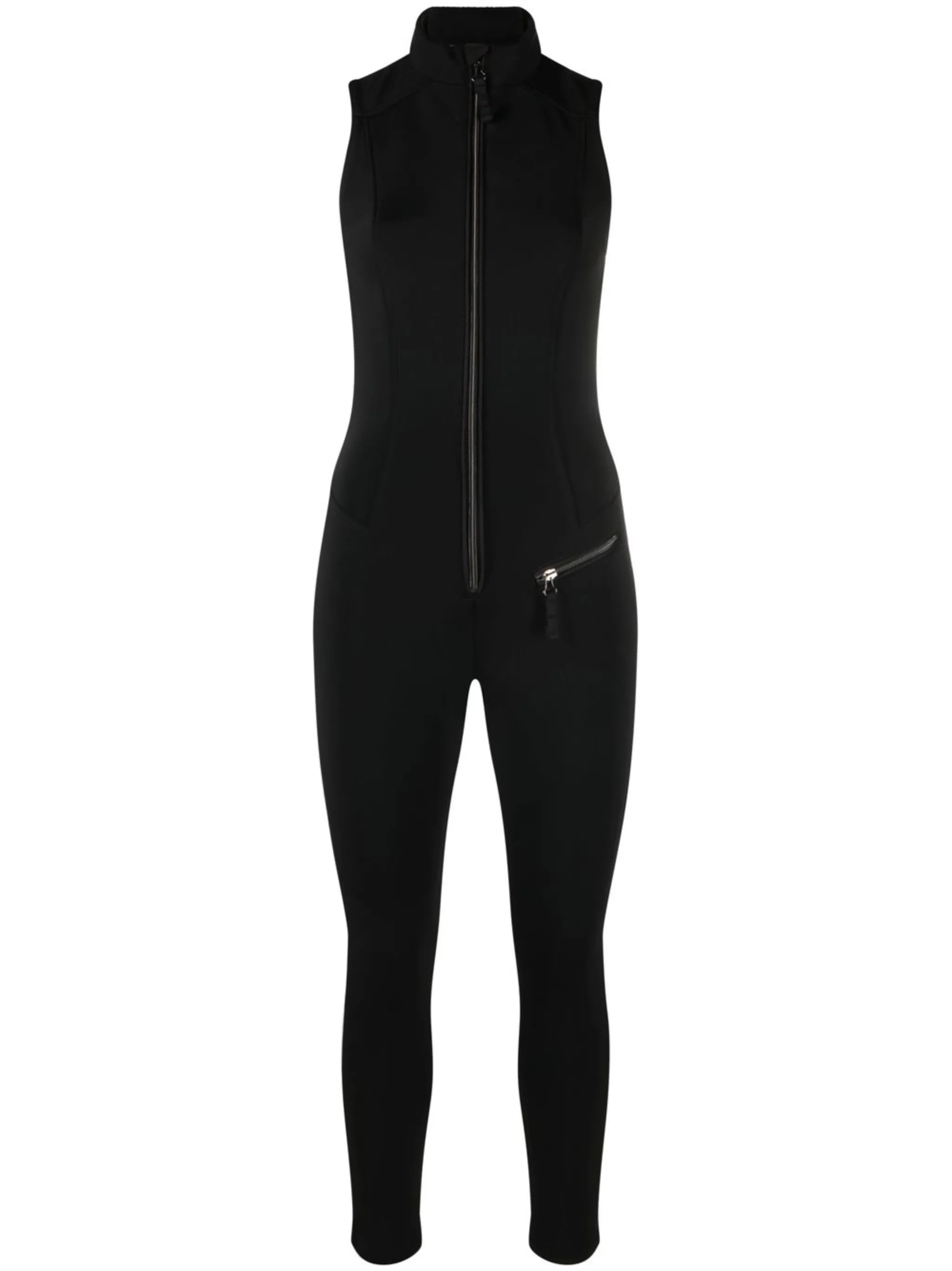Domina front-zip jumpsuit