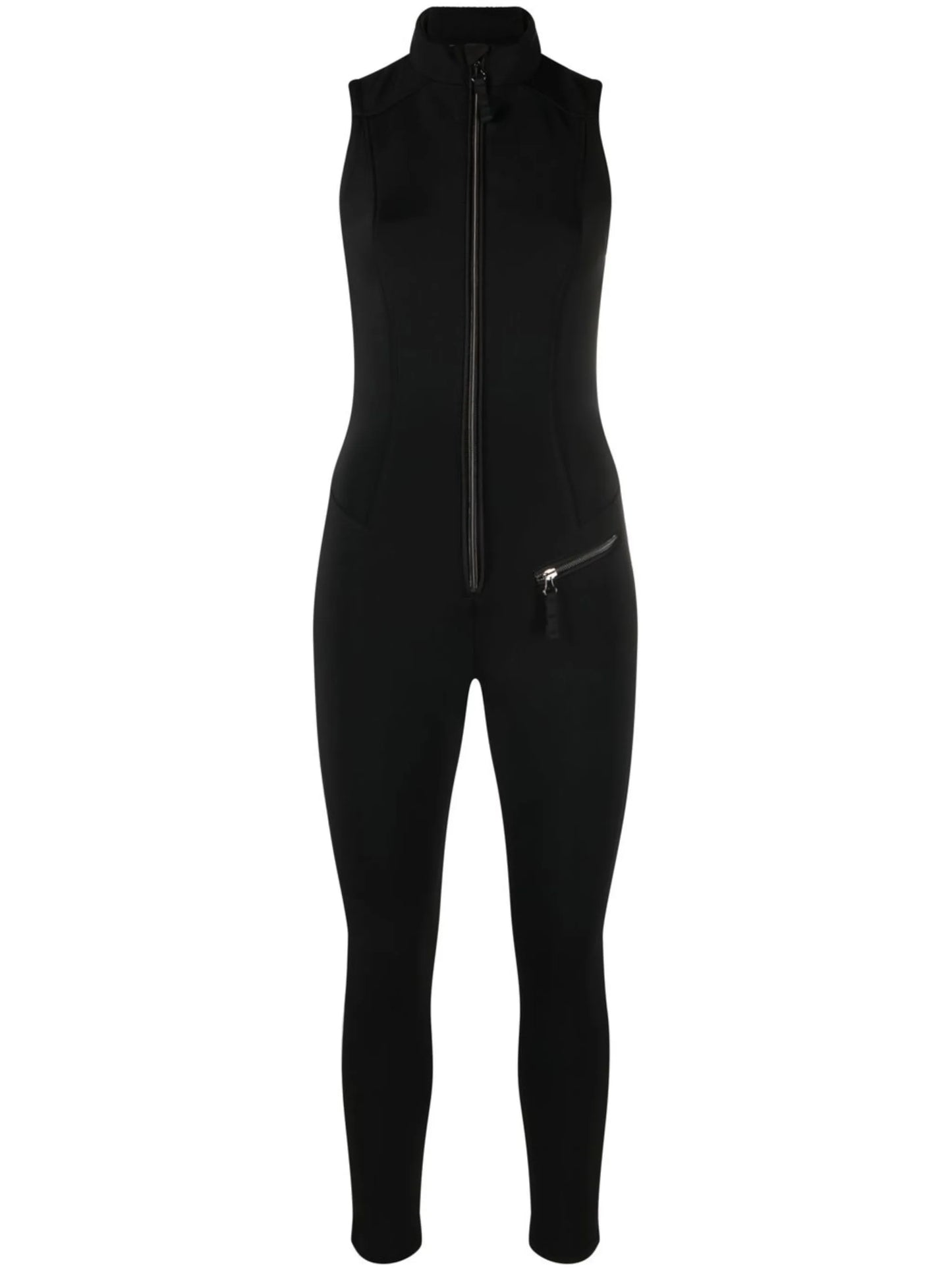 Domina front-zip jumpsuit