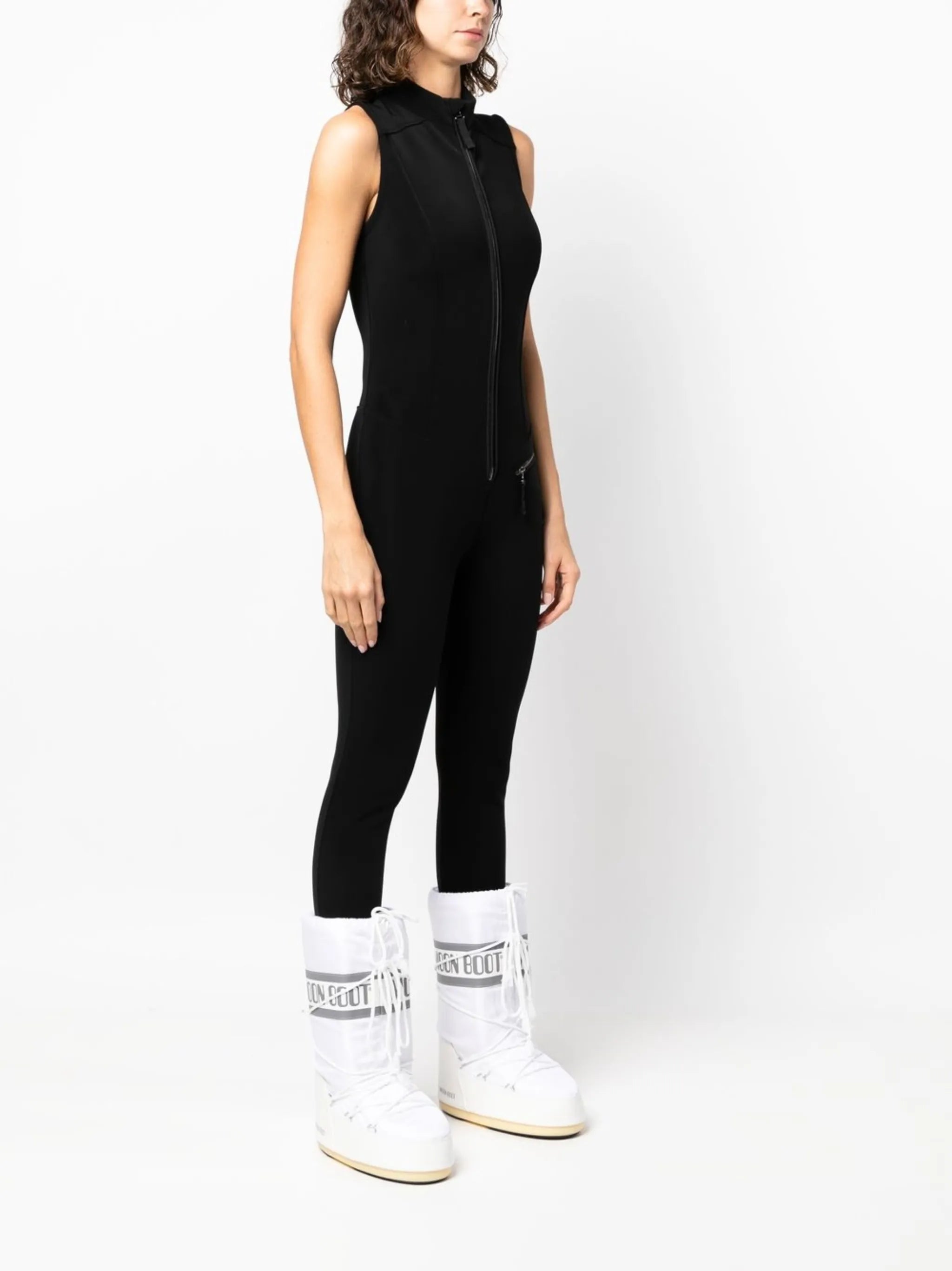 Domina front-zip jumpsuit