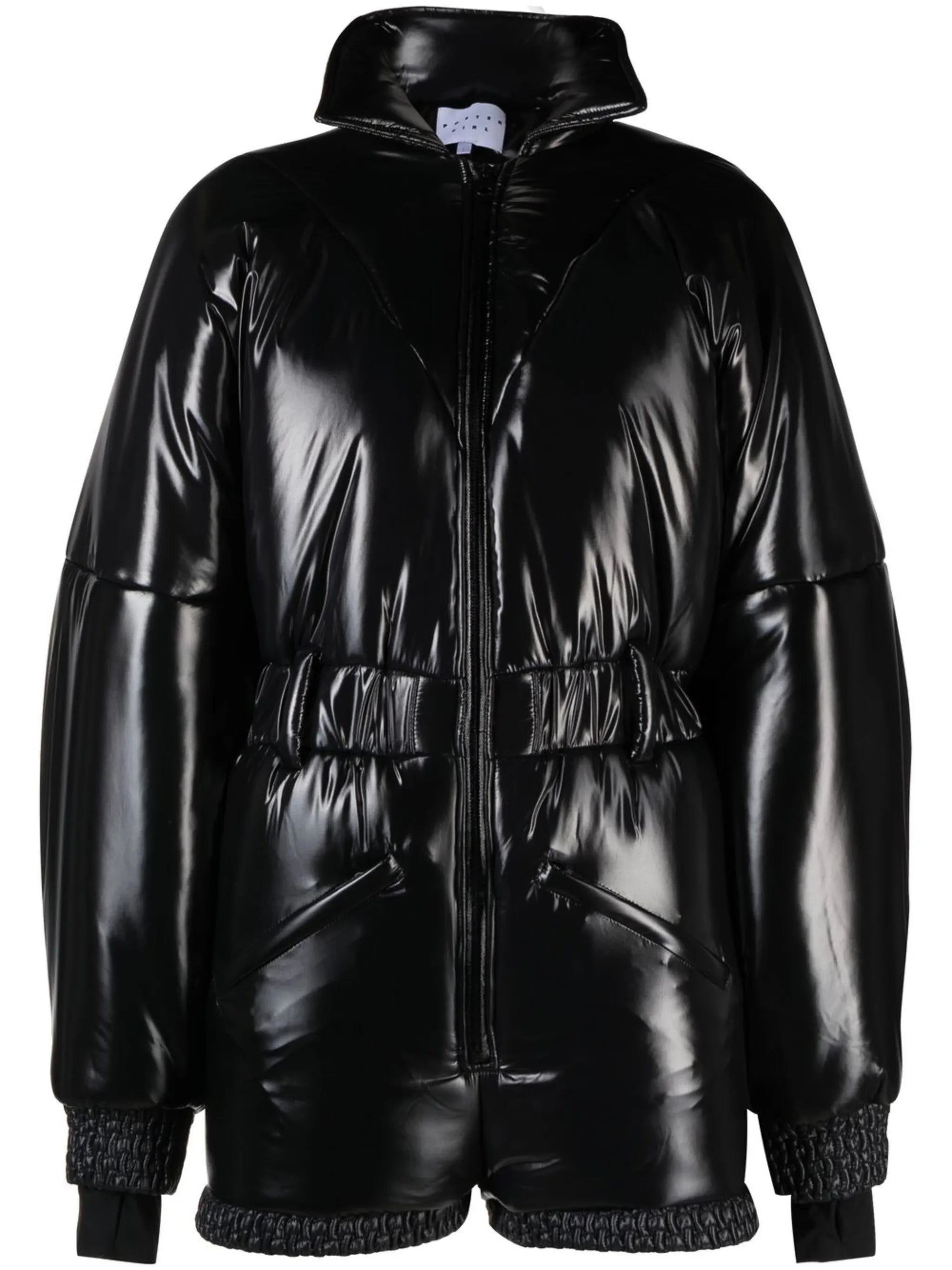 Garcelle belted-waist snowsuit