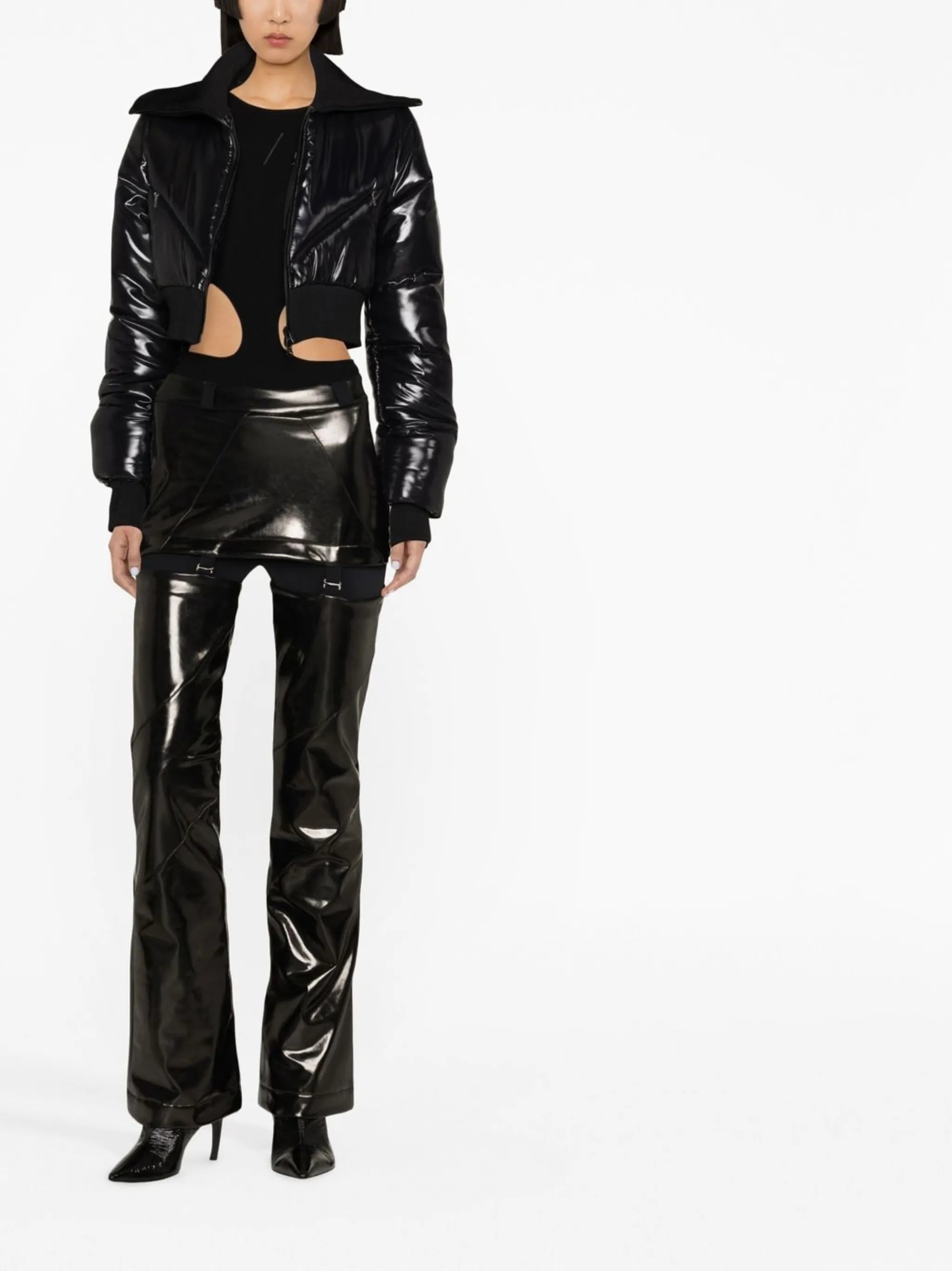 Bunny cropped ski jacket