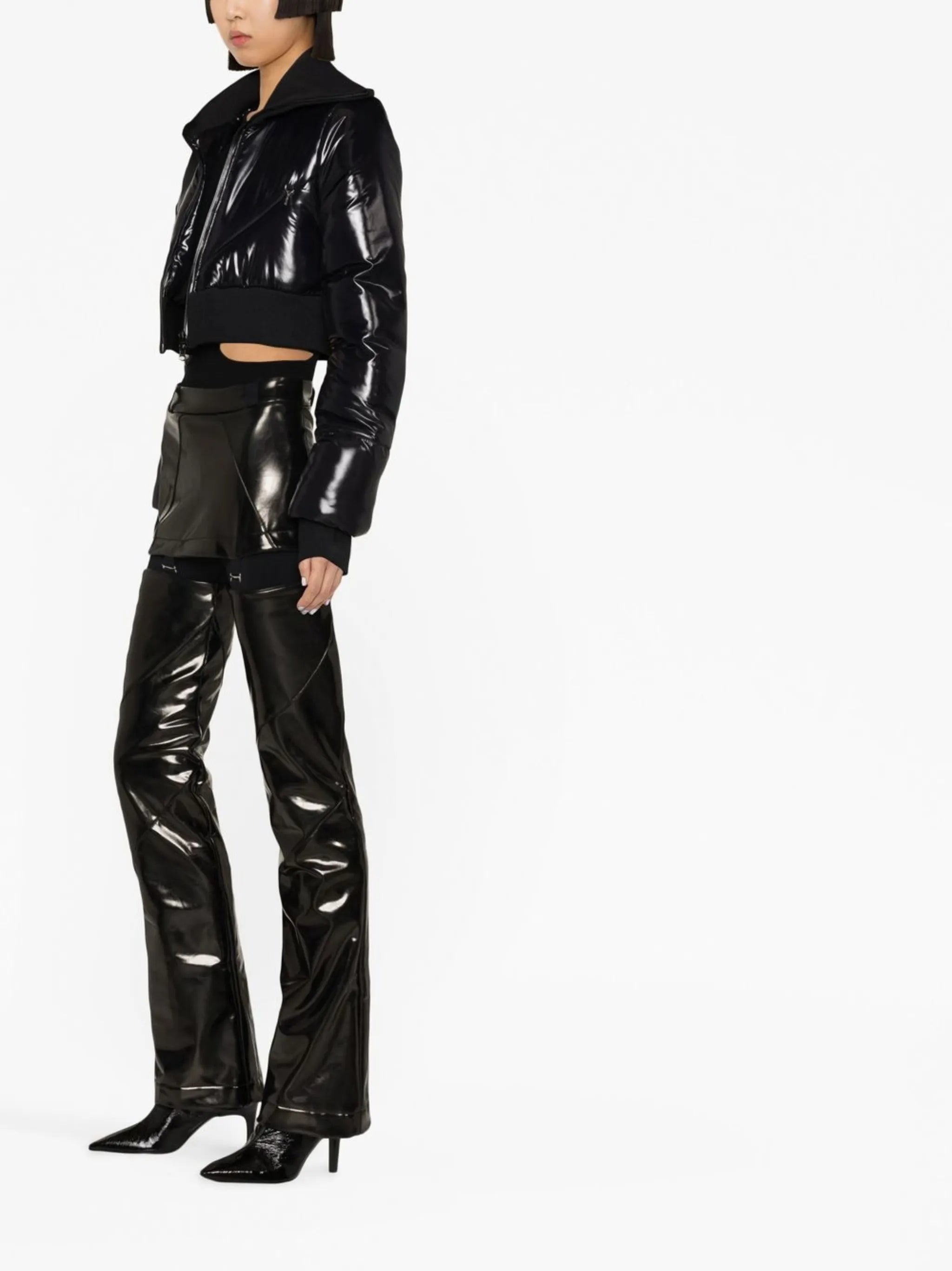 Bunny cropped ski jacket