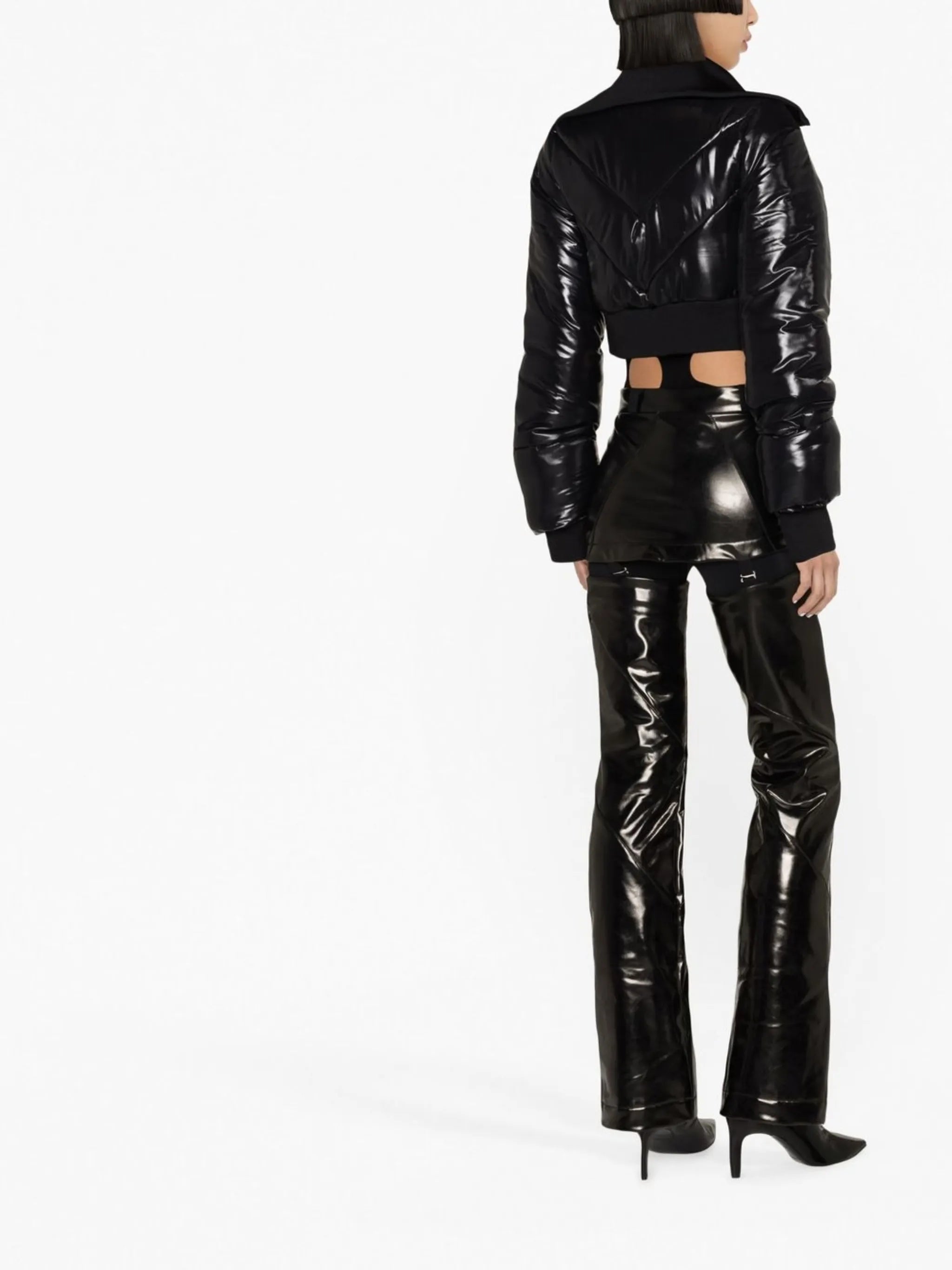 Bunny cropped ski jacket
