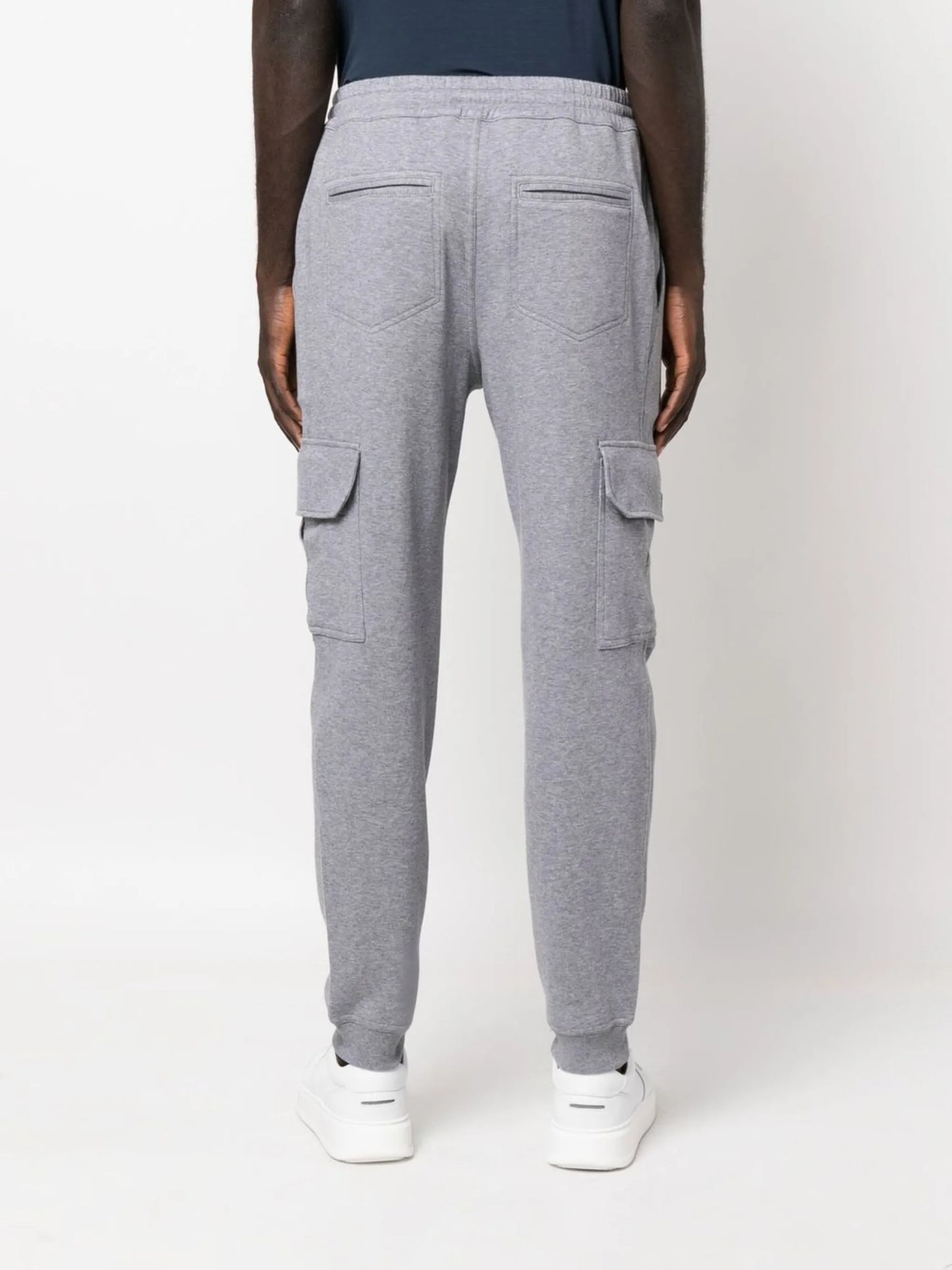 drawstring cargo track pants