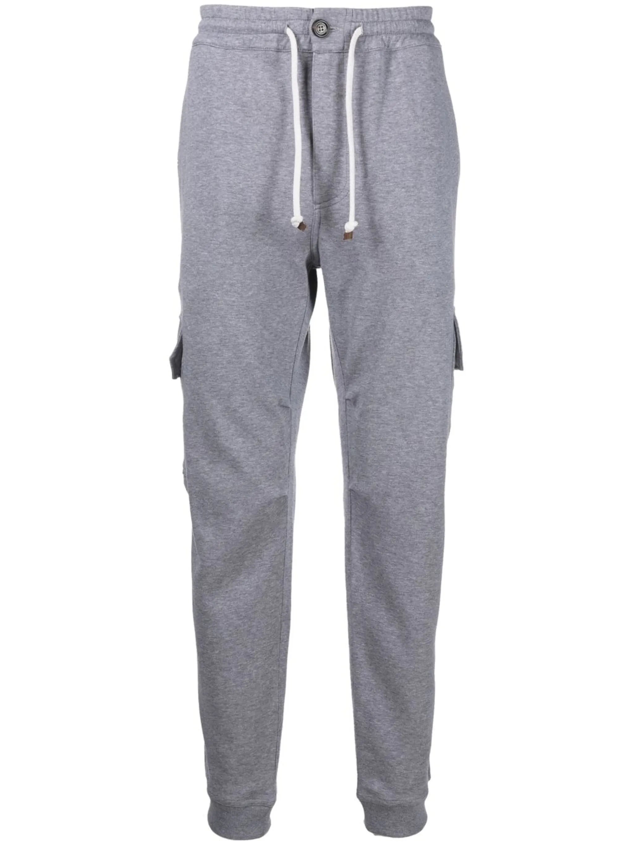 drawstring cargo track pants