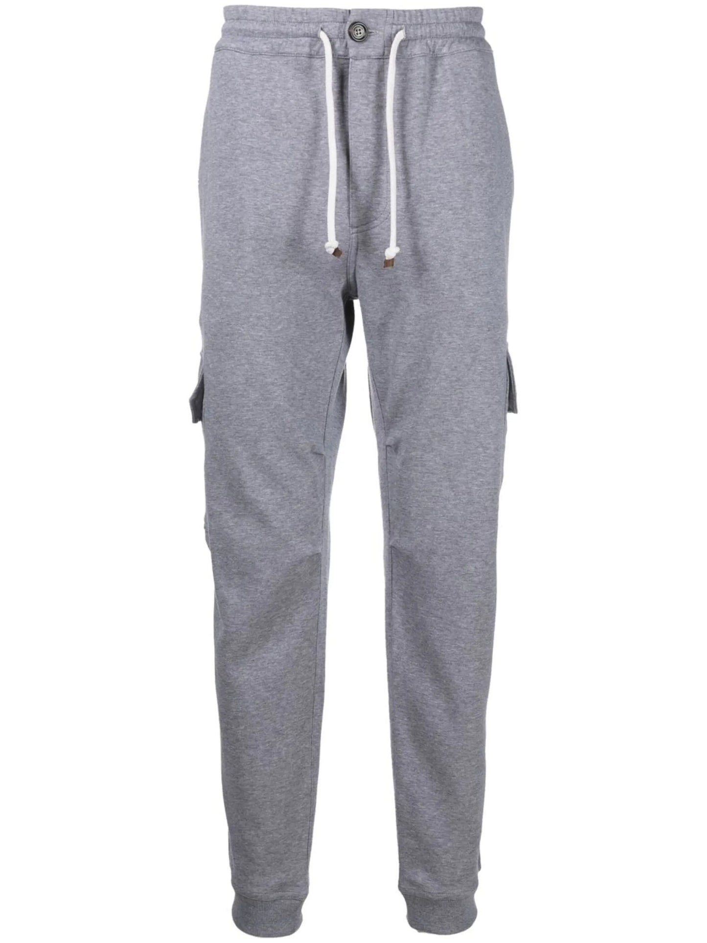 drawstring cargo track pants