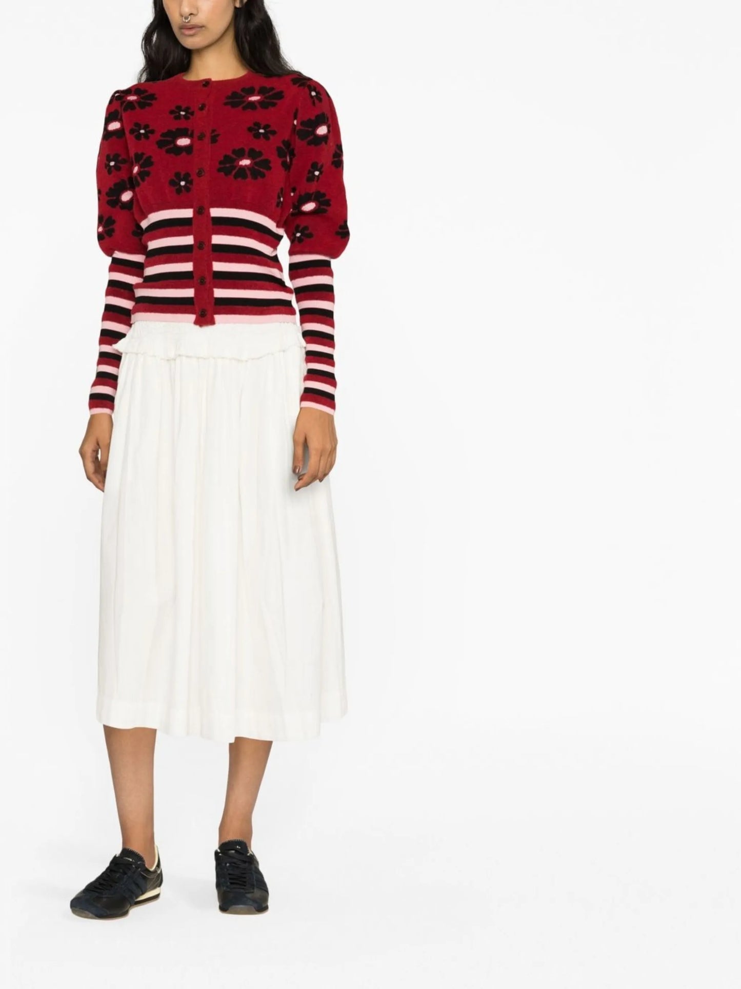 Erin printed cardigan