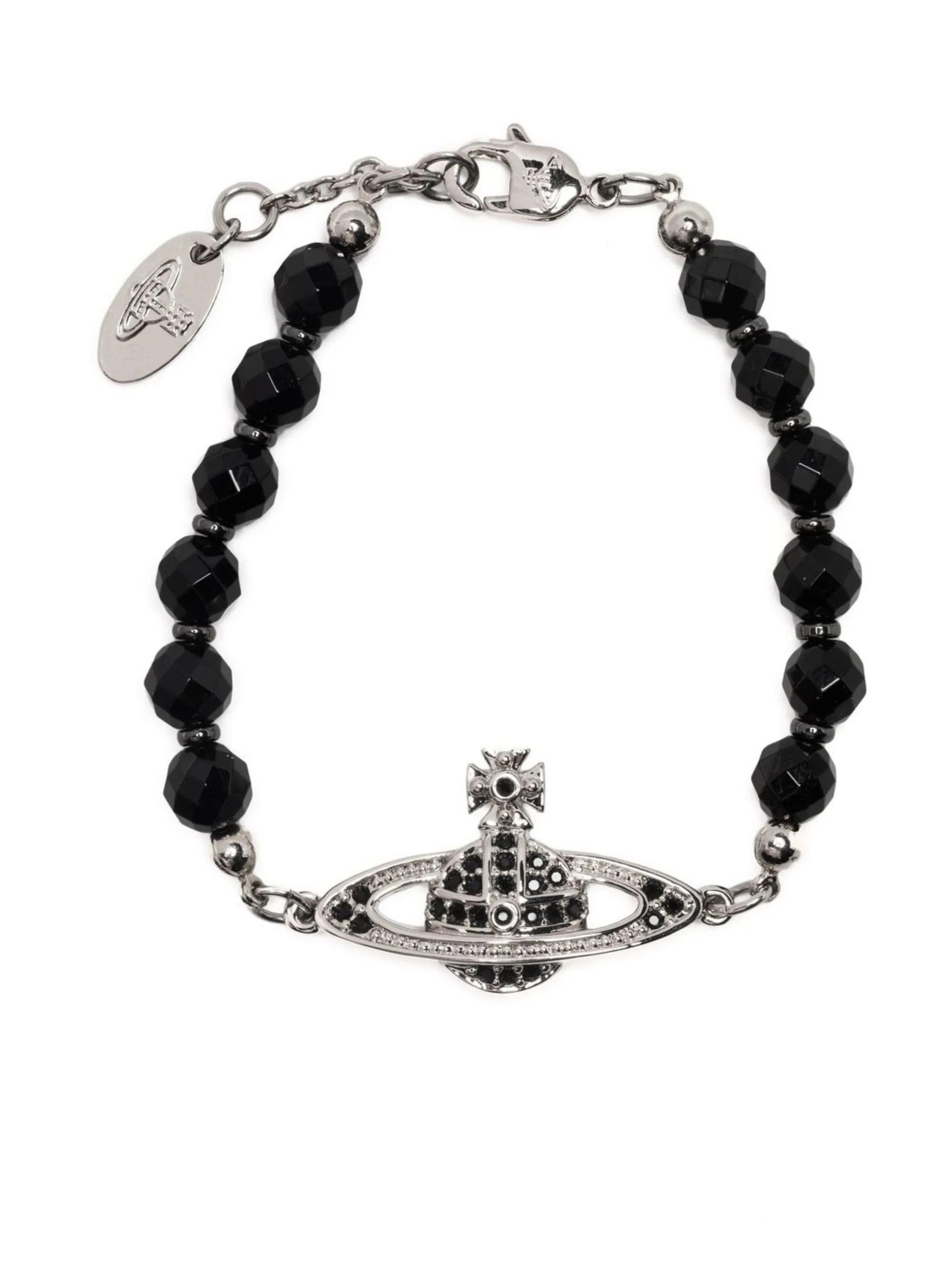 Orb-embellished chain bracelet