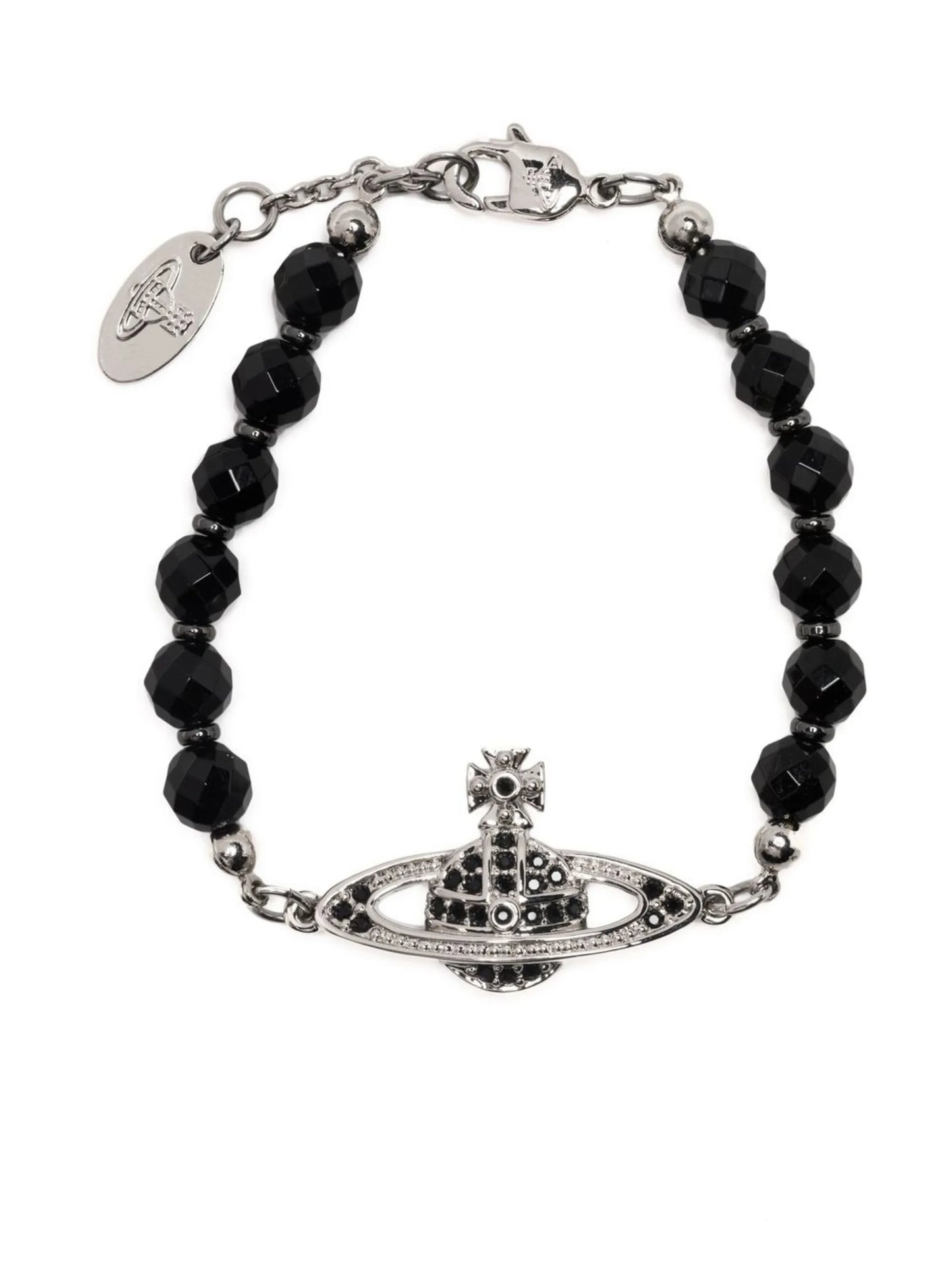 Orb-embellished chain bracelet