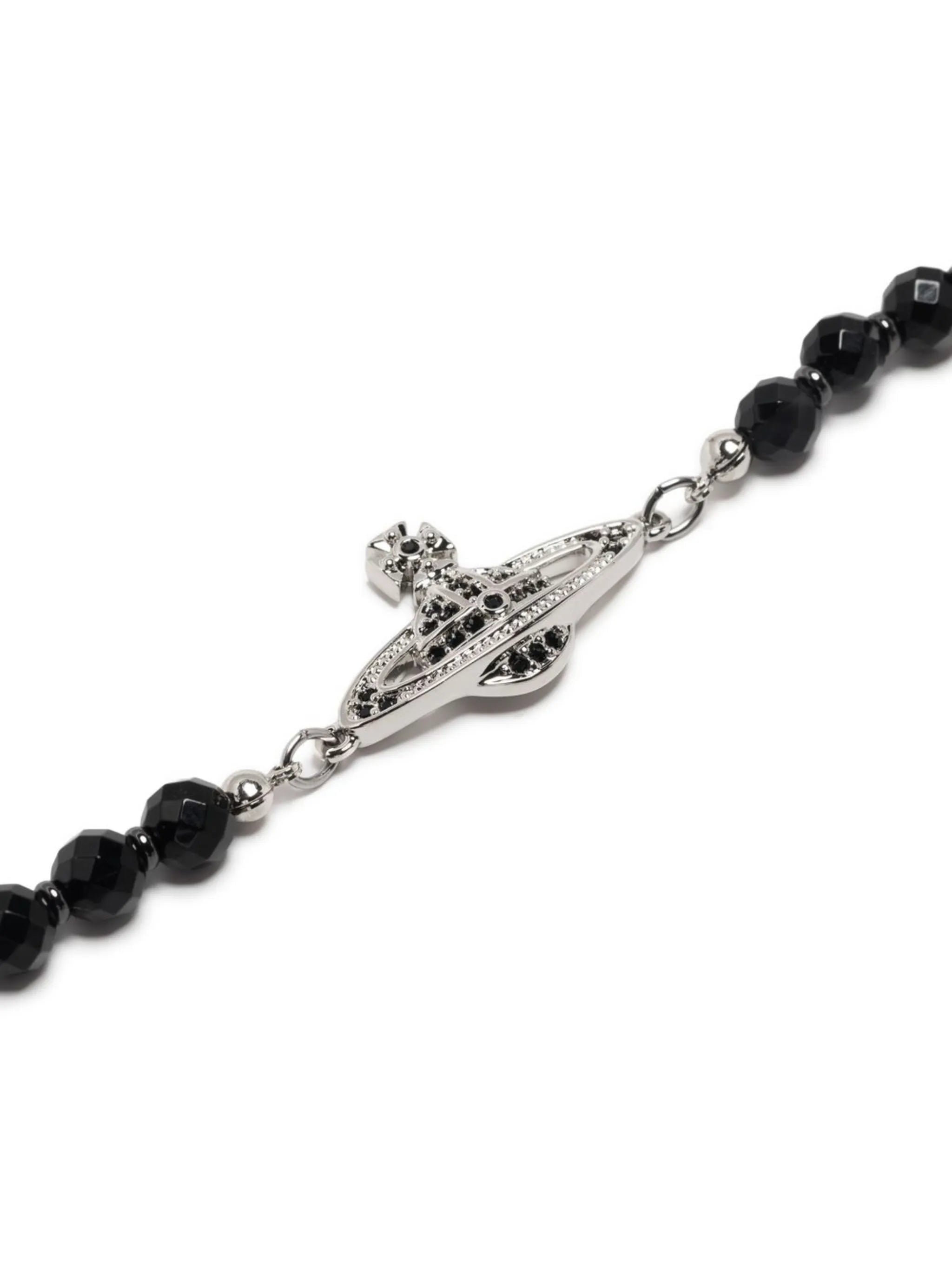 Orb-embellished chain bracelet