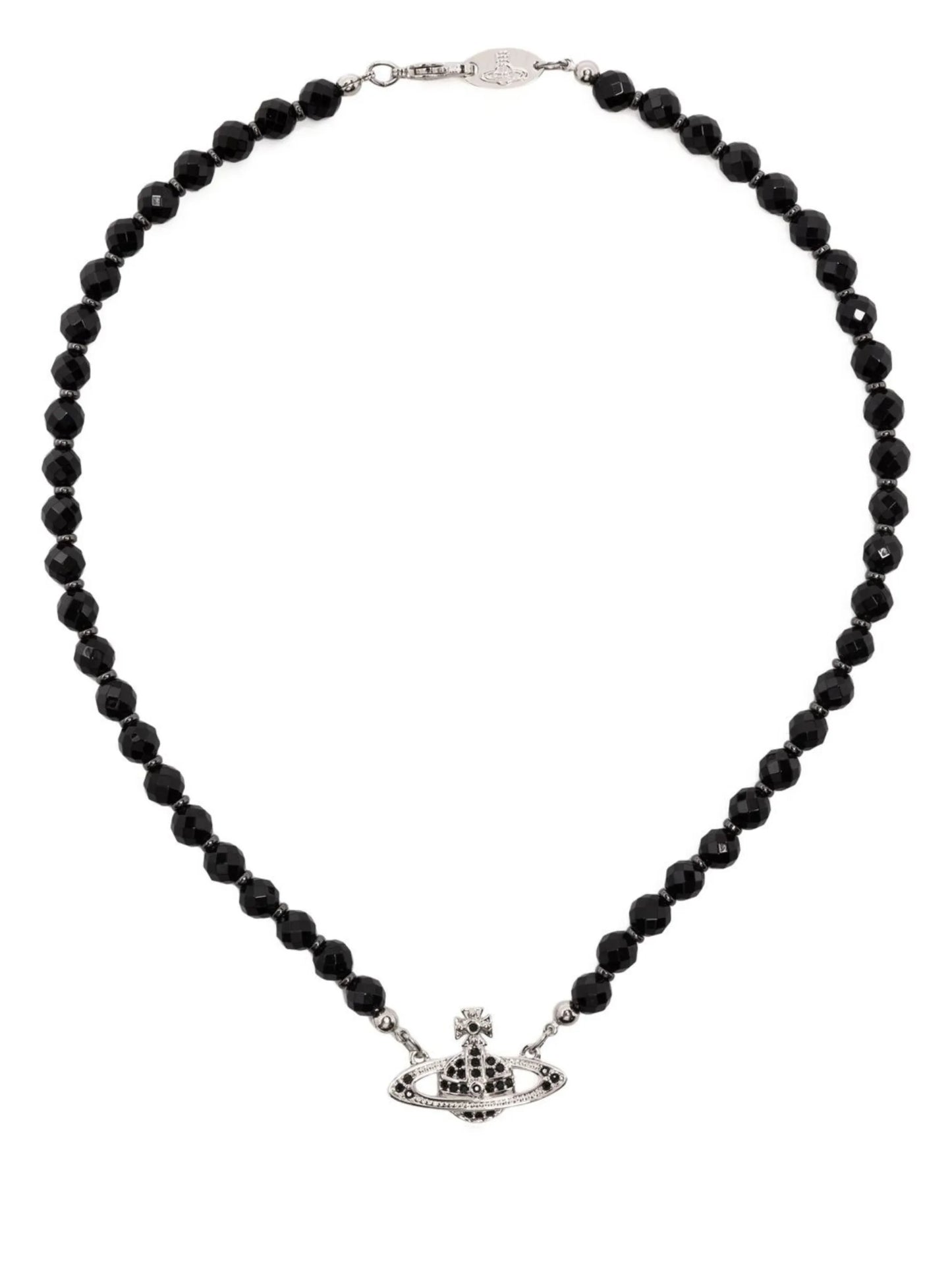 Bas Relief pearl-chain choker