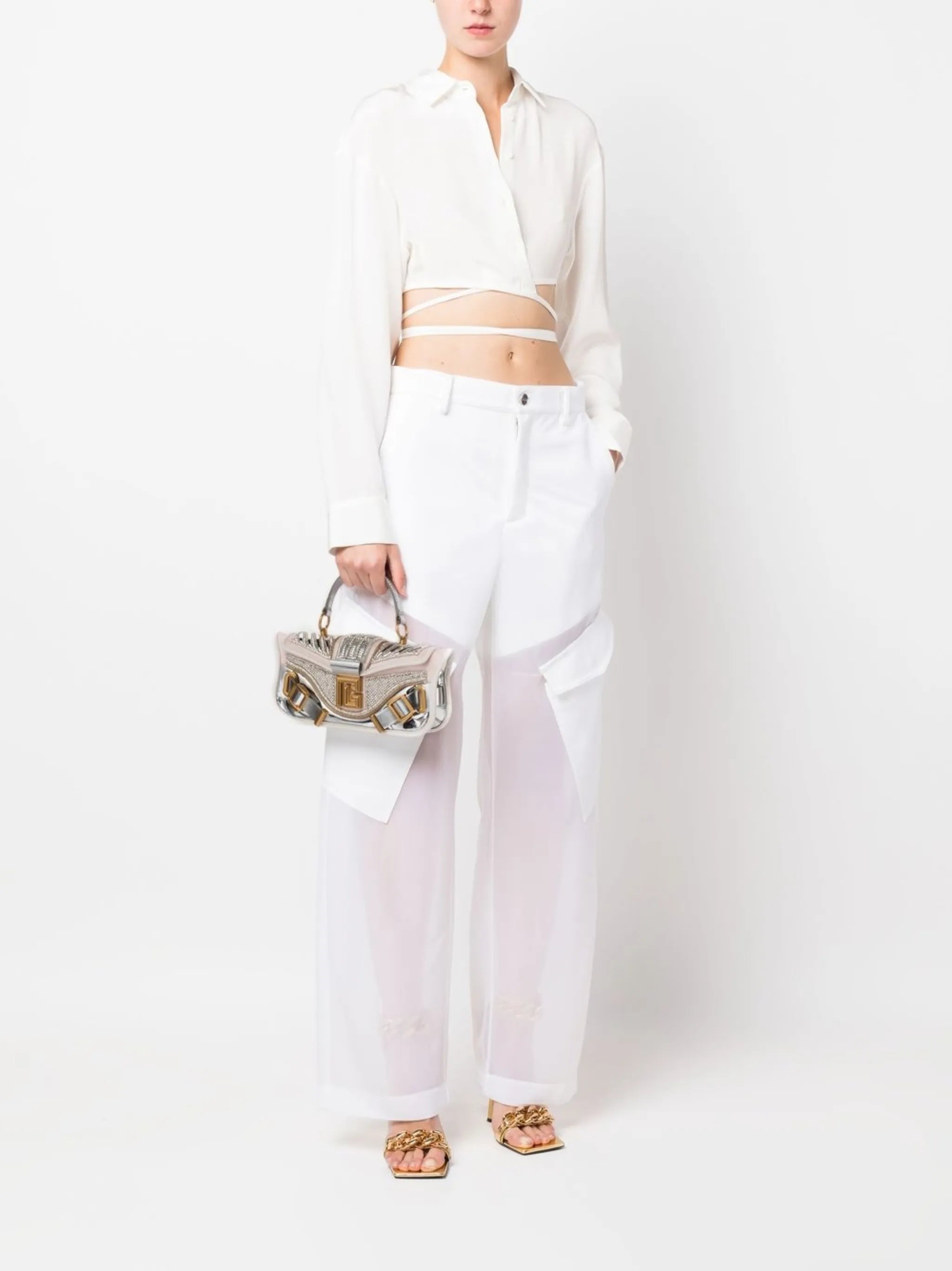 Blaze embellished tote bag