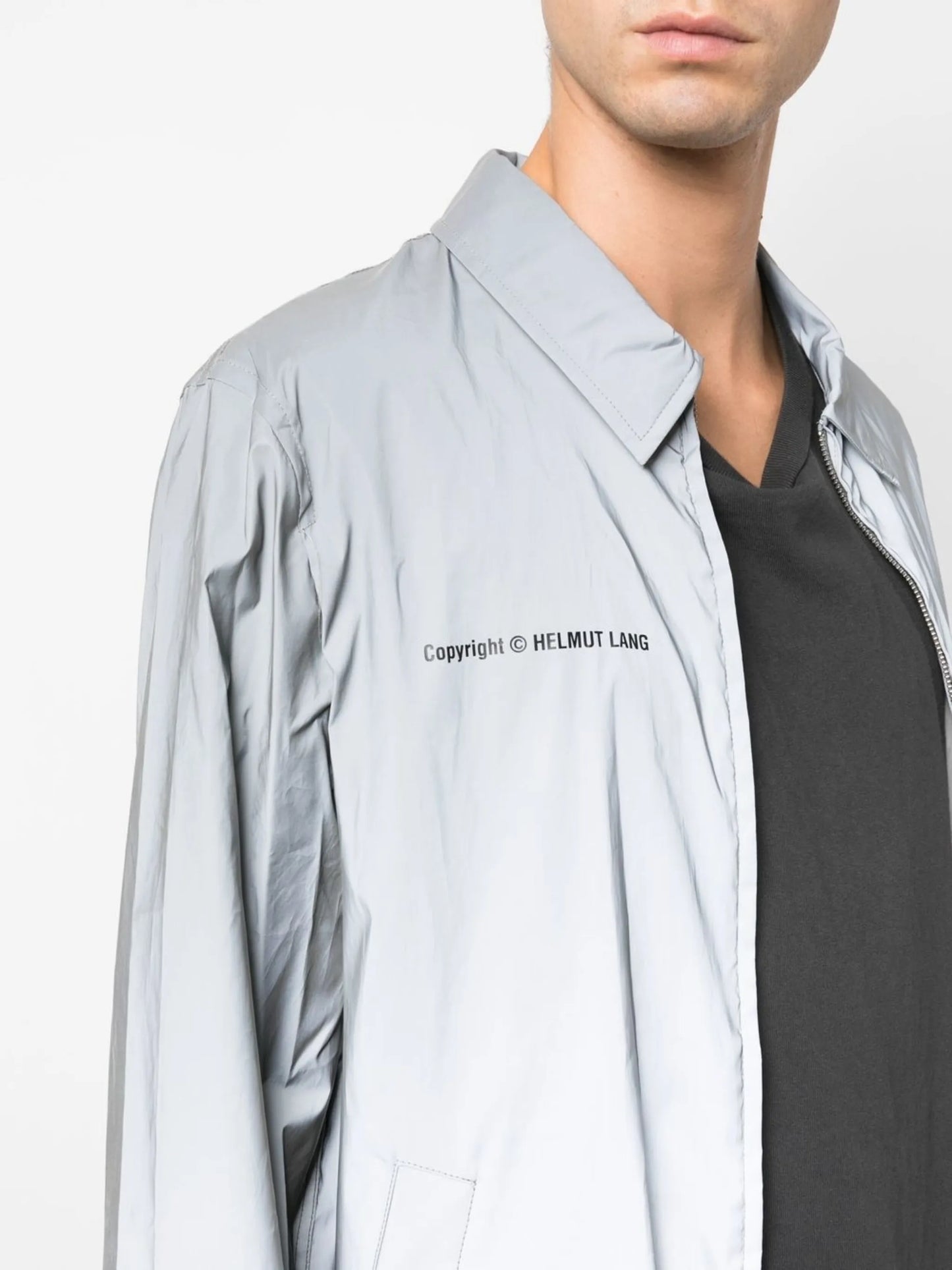 logo zipped jacket