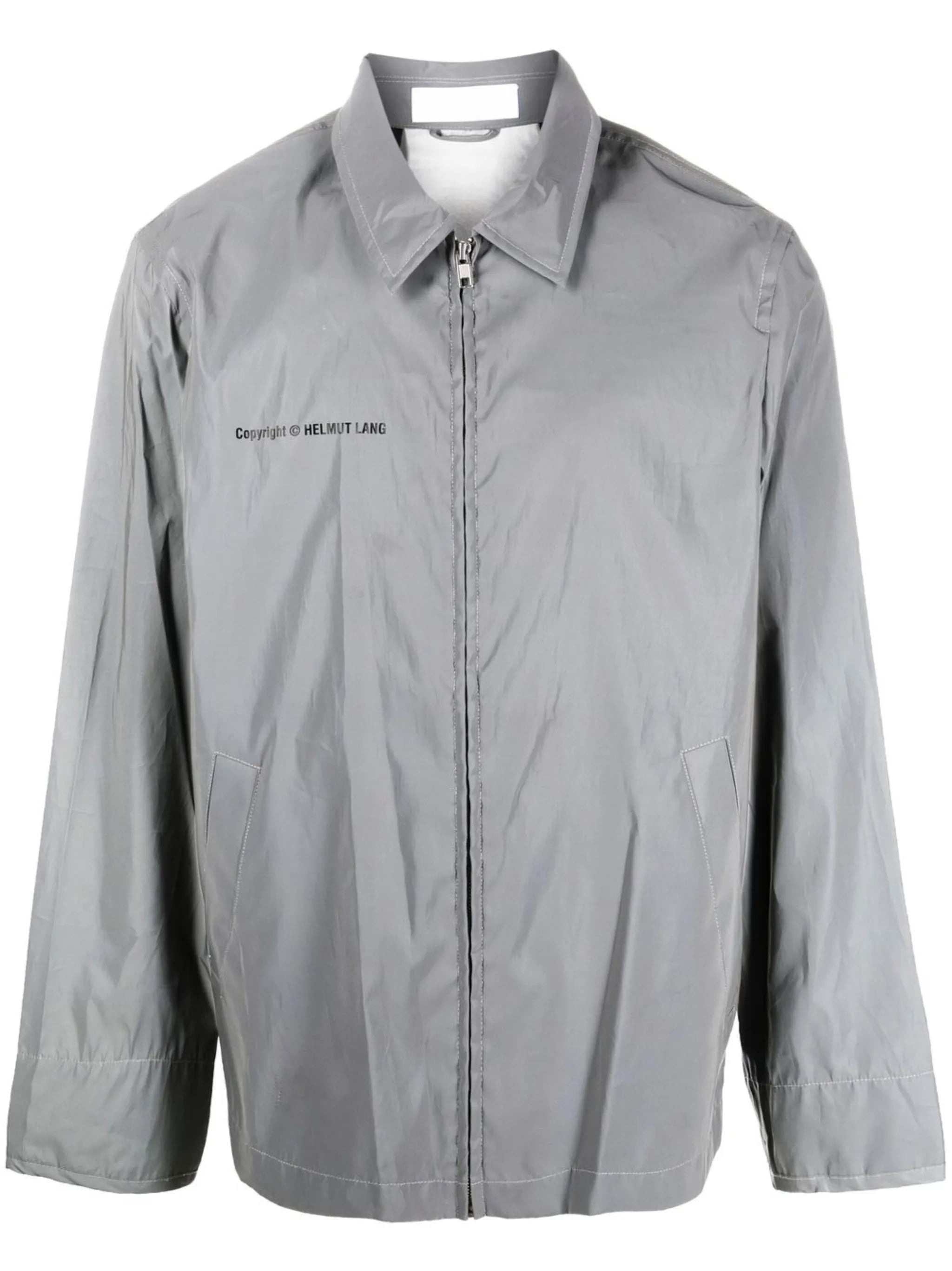 logo zipped jacket