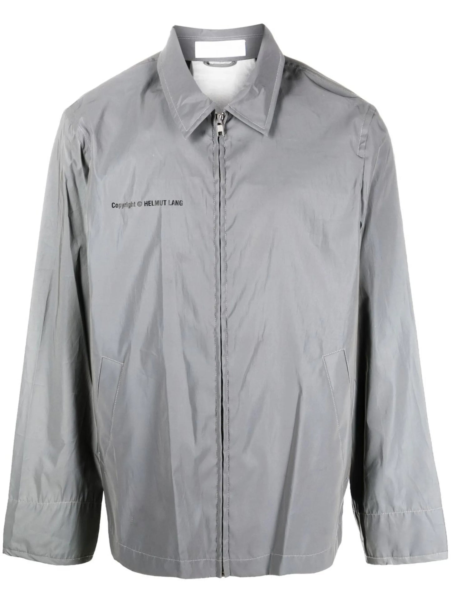 logo zipped jacket