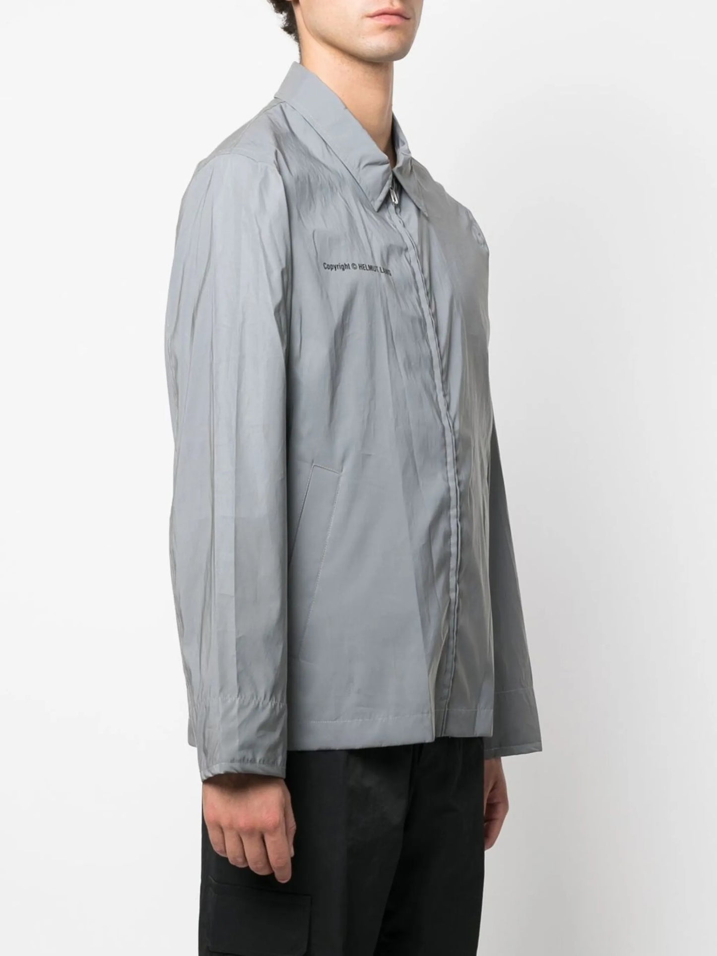 logo zipped jacket