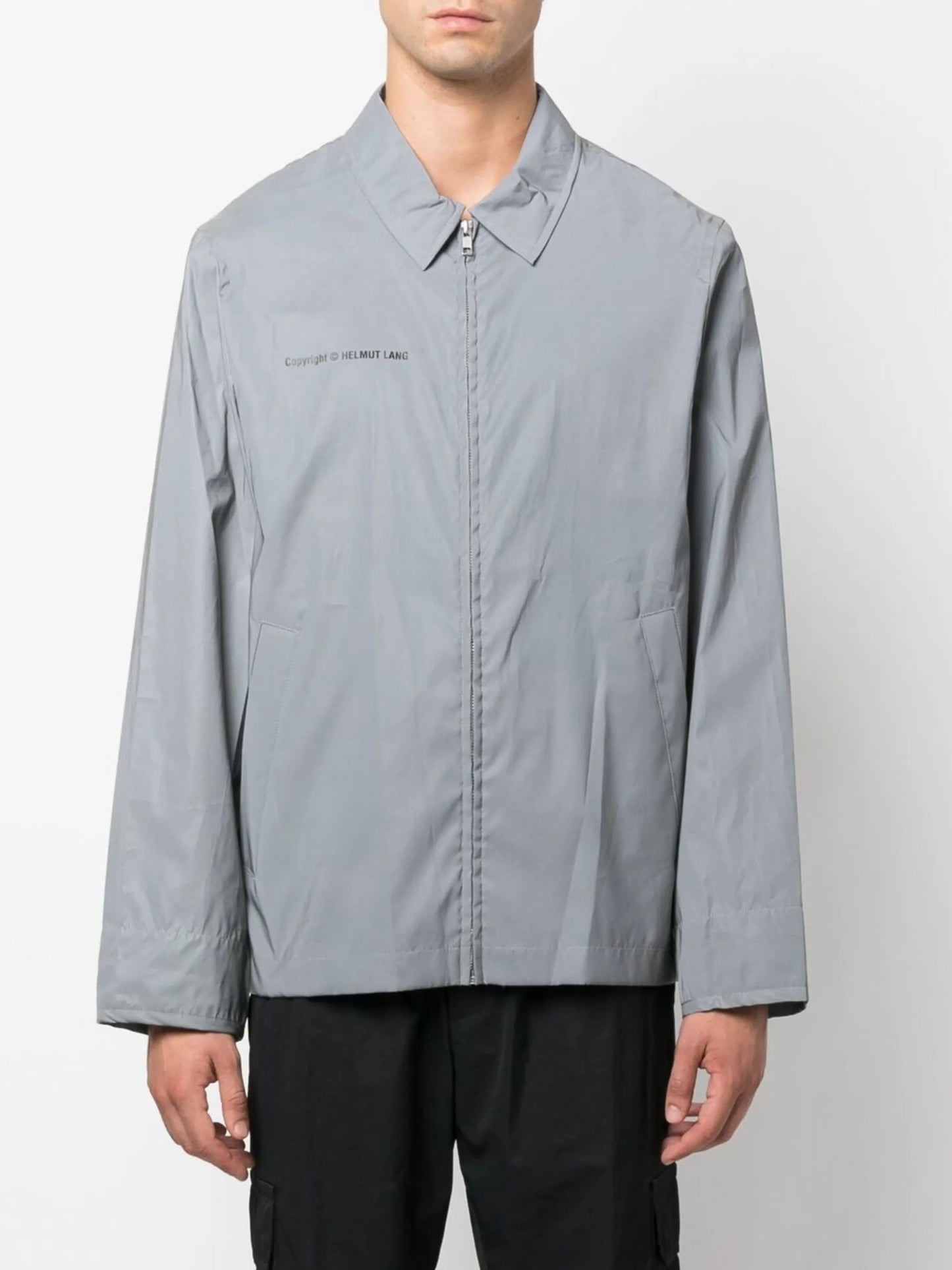 logo zipped jacket