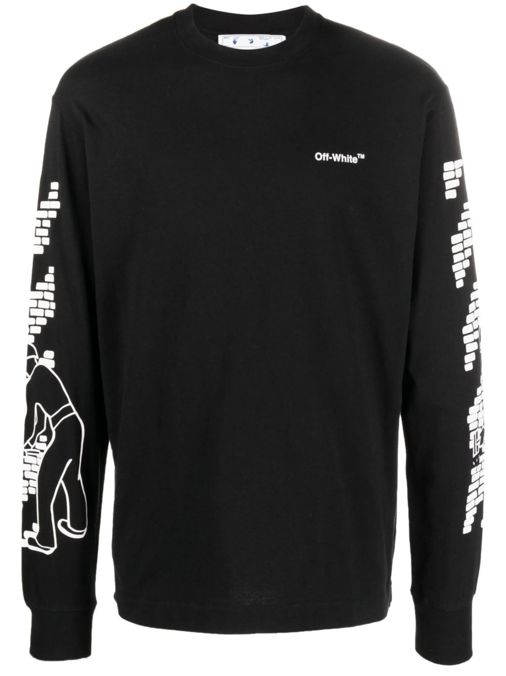 logo-print long sleeve T-shirt