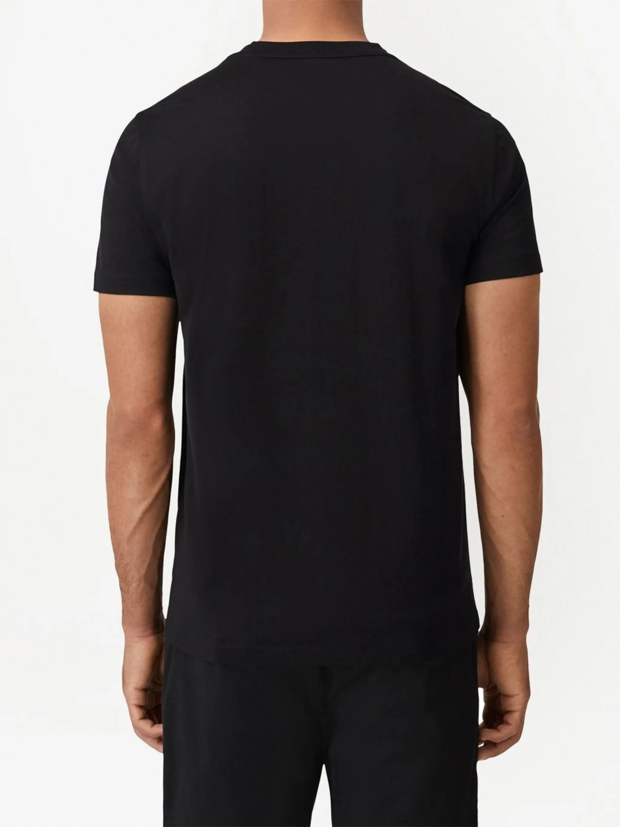 logo-embroidered cotton T-shirt