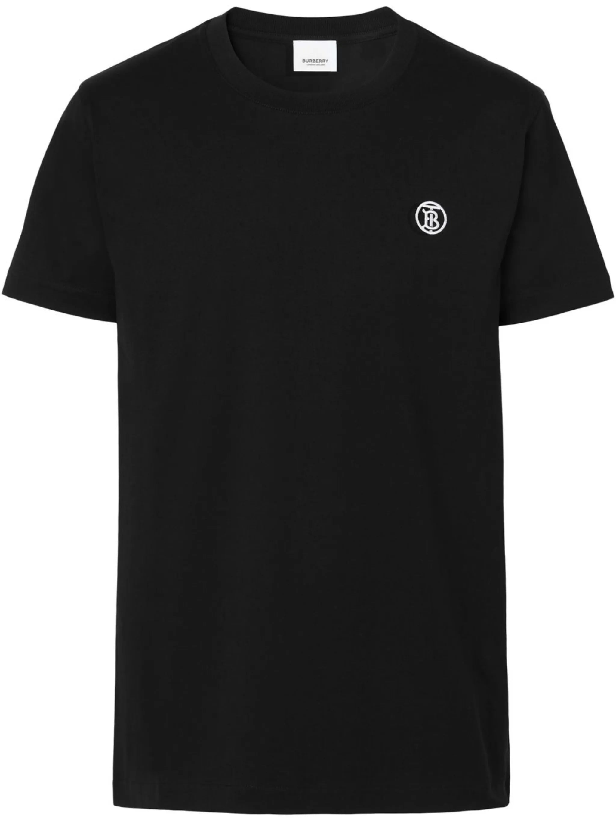 logo-embroidered cotton T-shirt