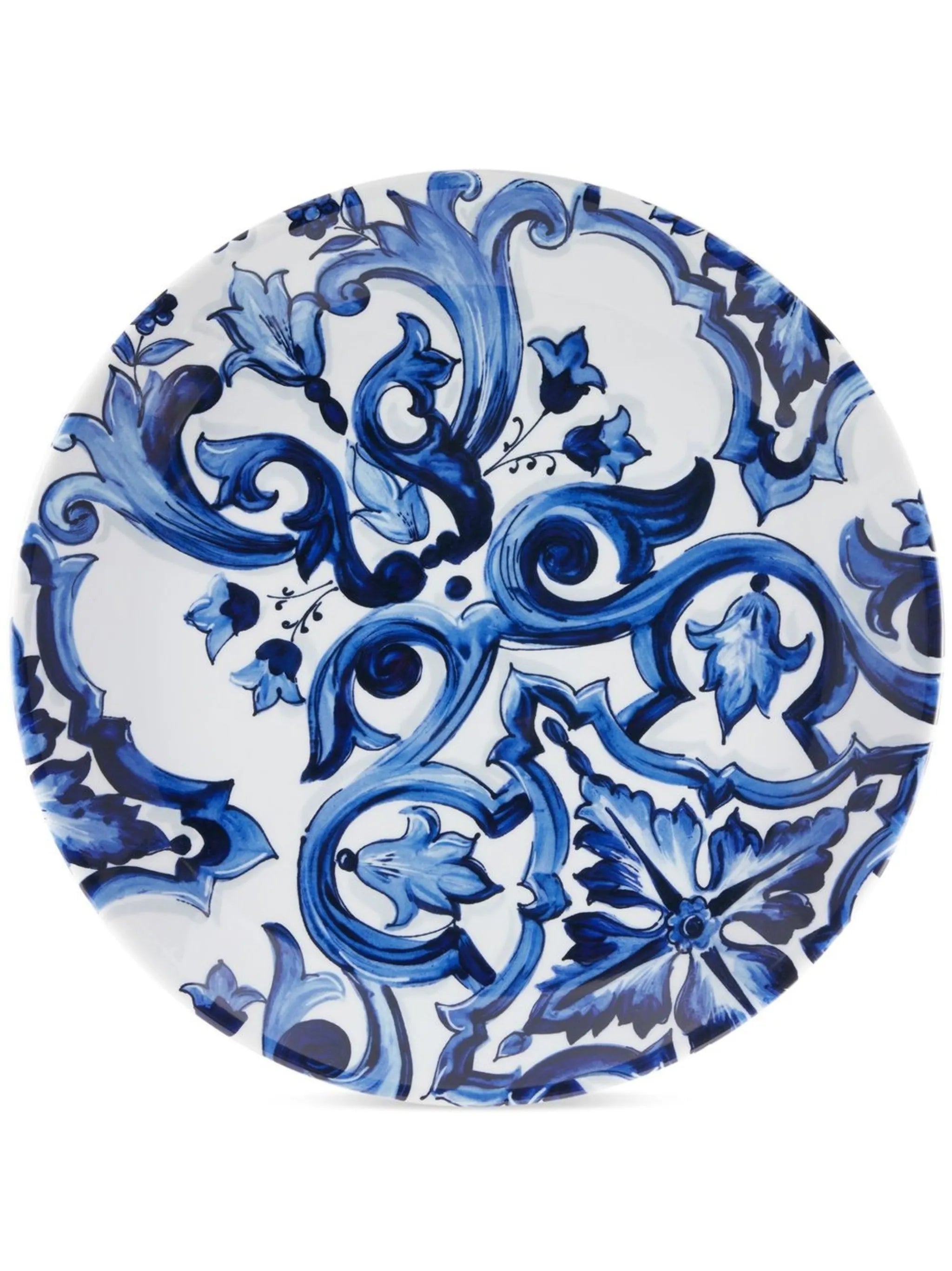 mediterranean-pattern porcelain platter
