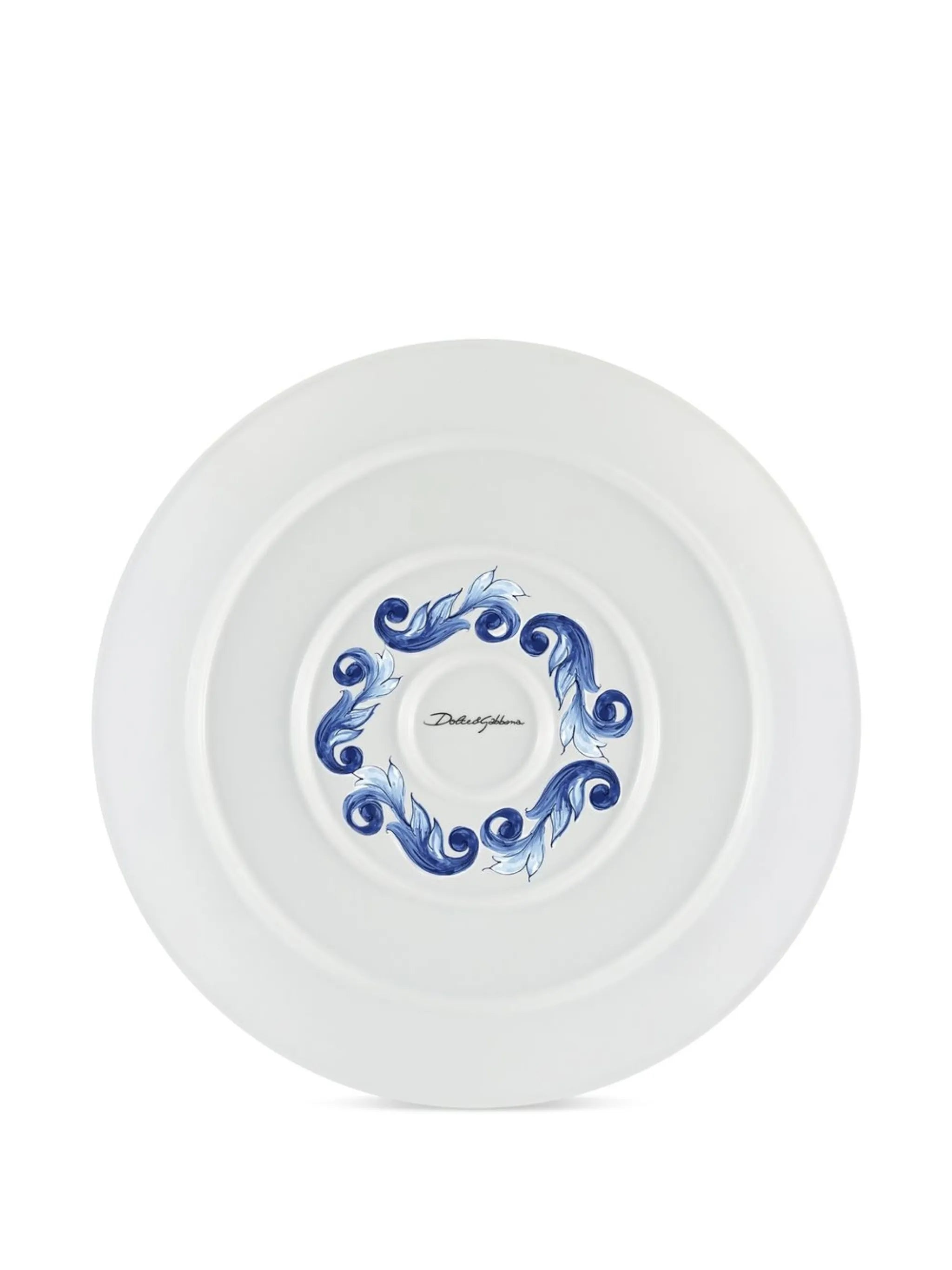 mediterranean-pattern porcelain platter