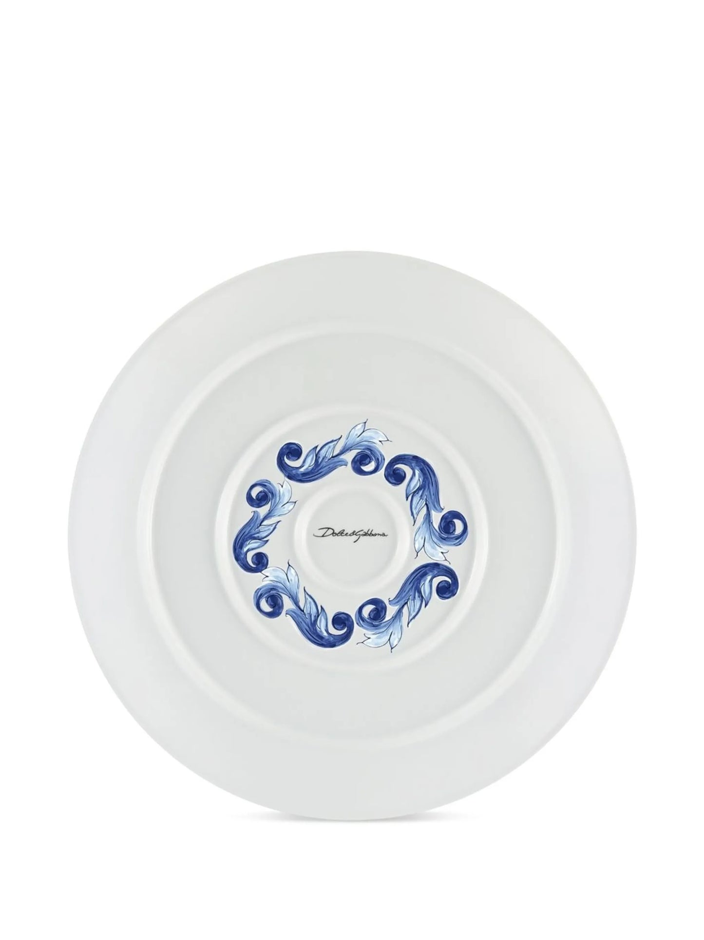mediterranean-pattern porcelain platter