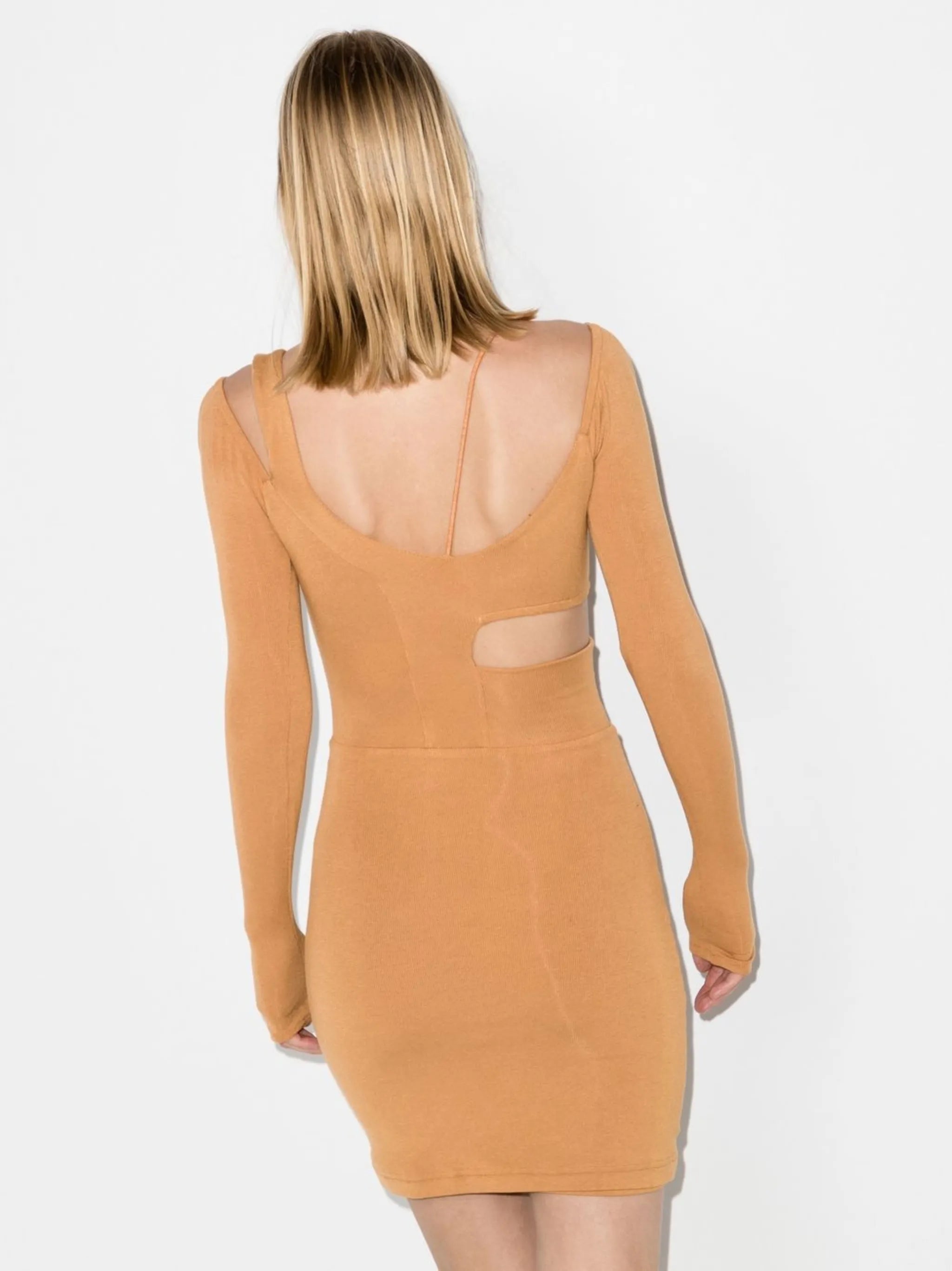 cut-out detail dress