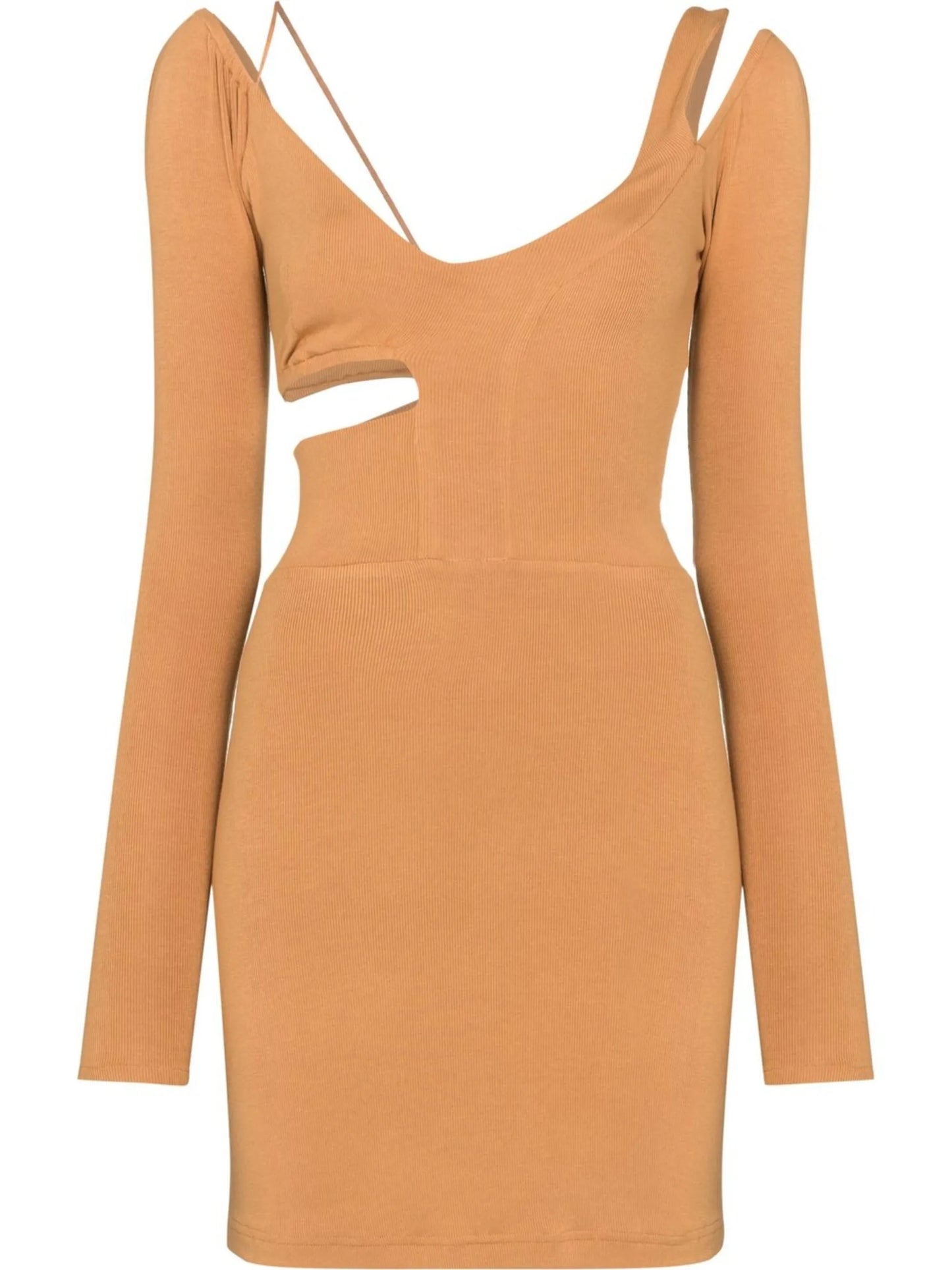 cut-out detail dress