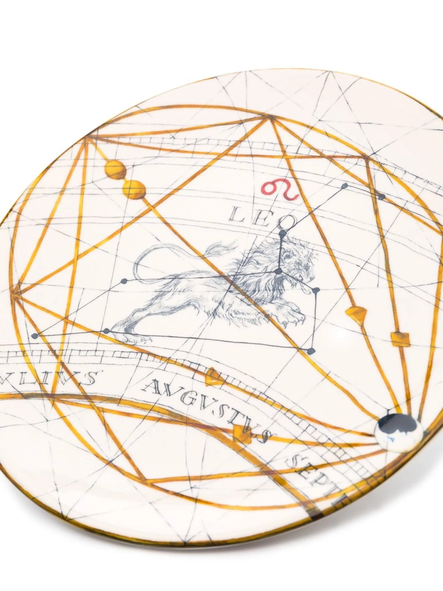 Leo Zodiac dinner plate (25cm)