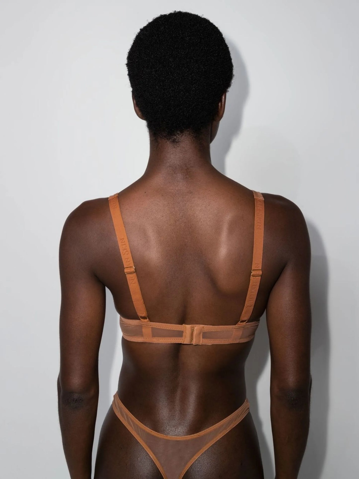 tulle-panel triangle-cup bra 2-pack