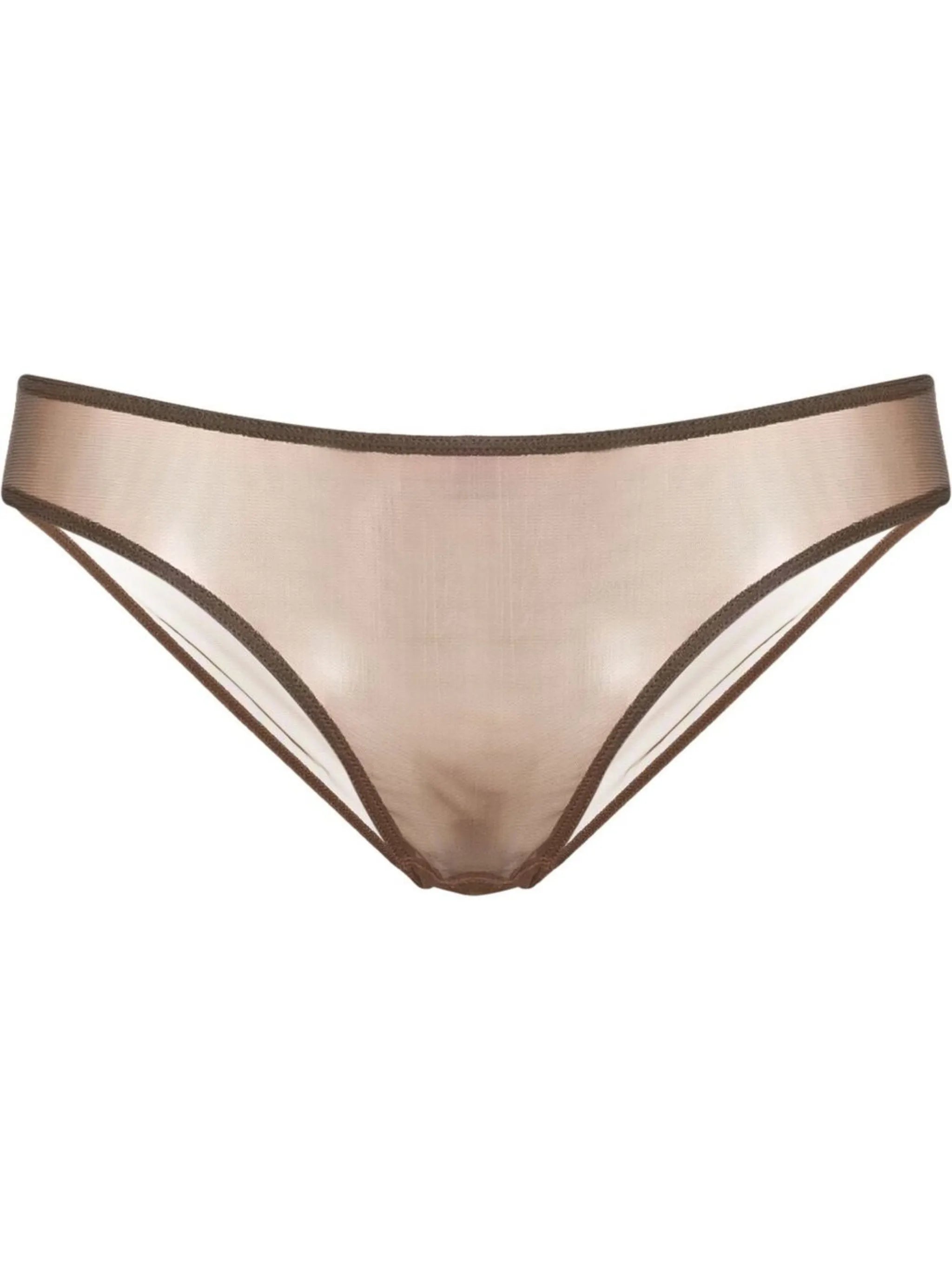 tulle-panel low-rise briefs 3-pack