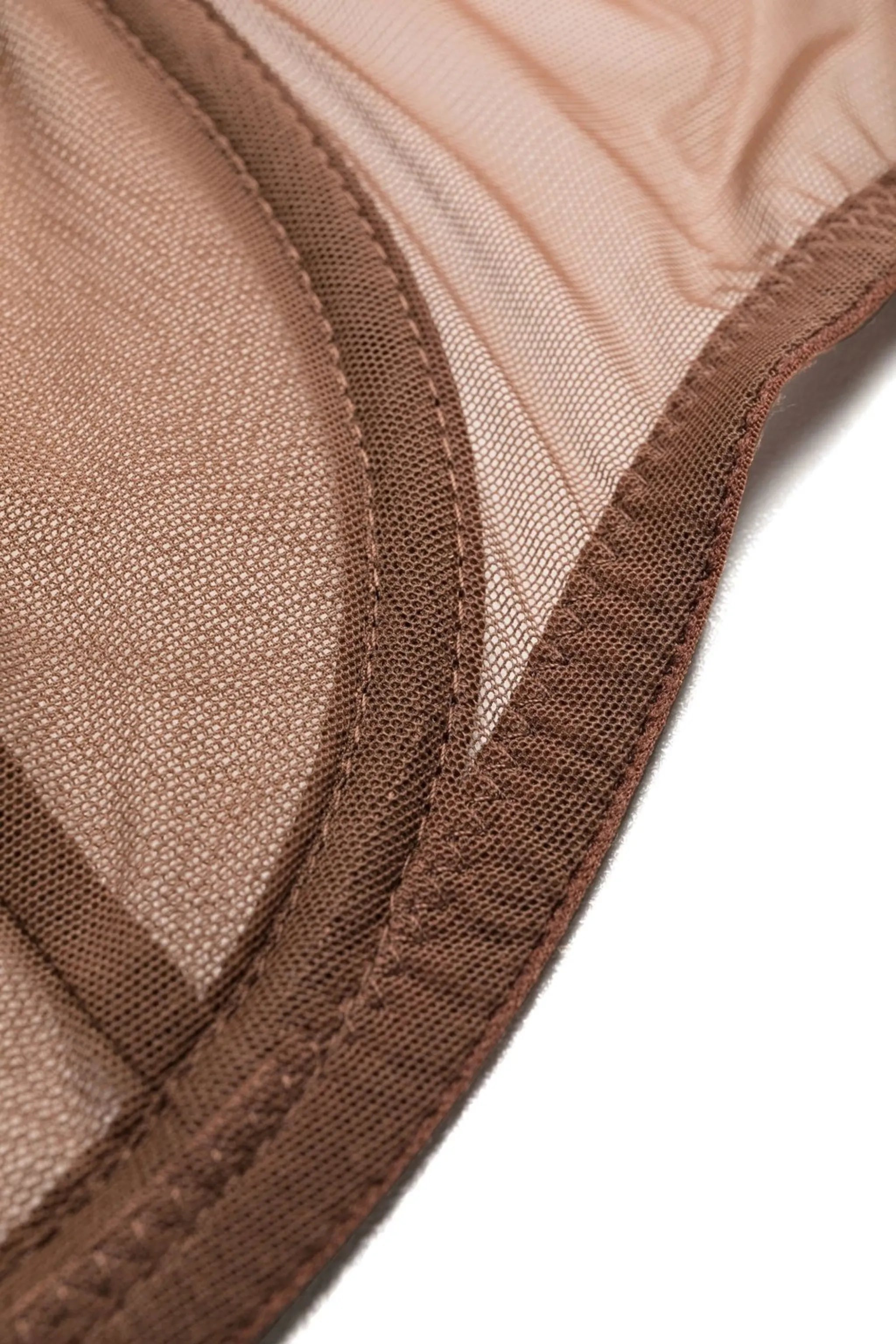tulle underwire cup bra