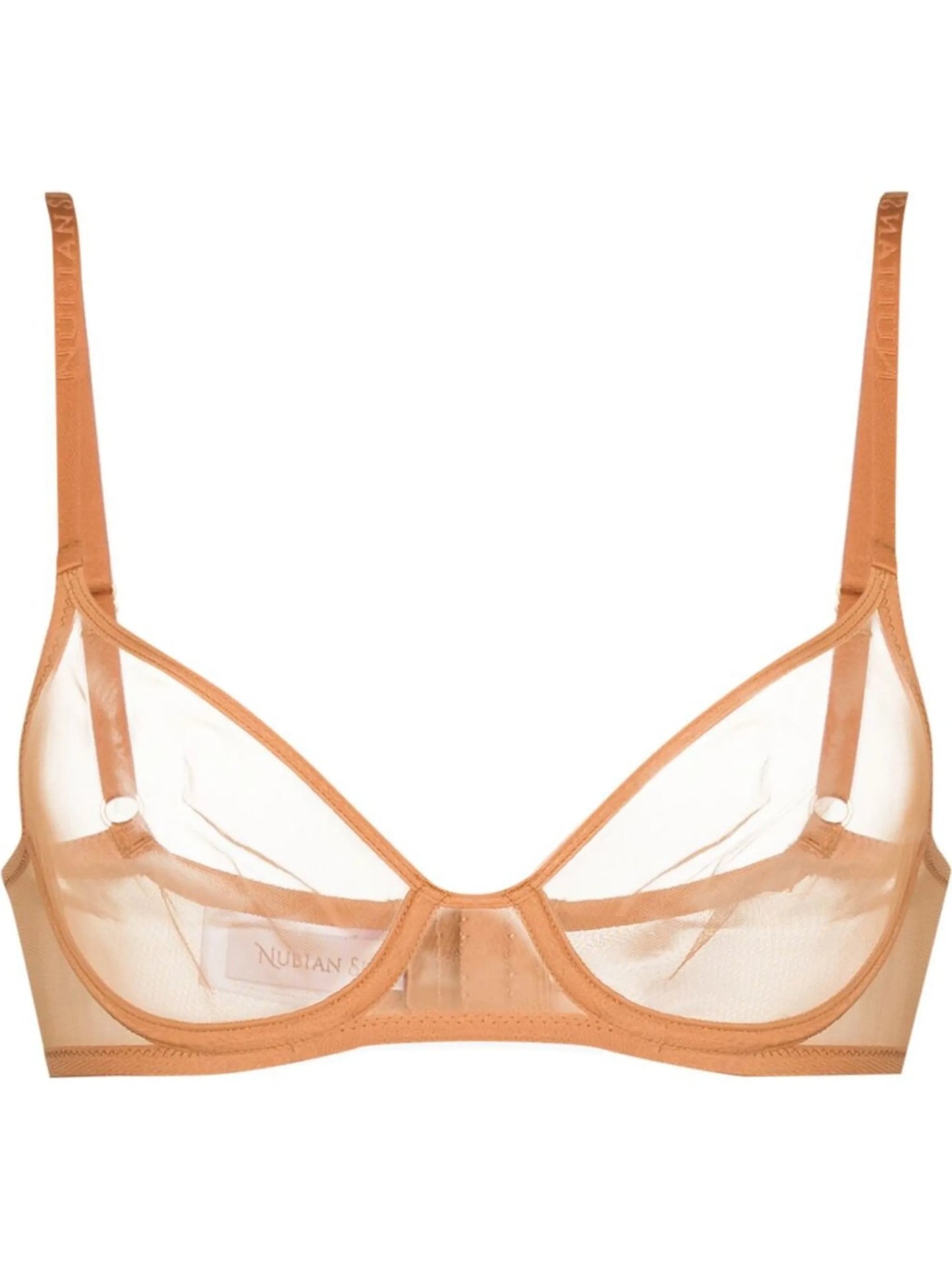 tulle moulded underwire bra