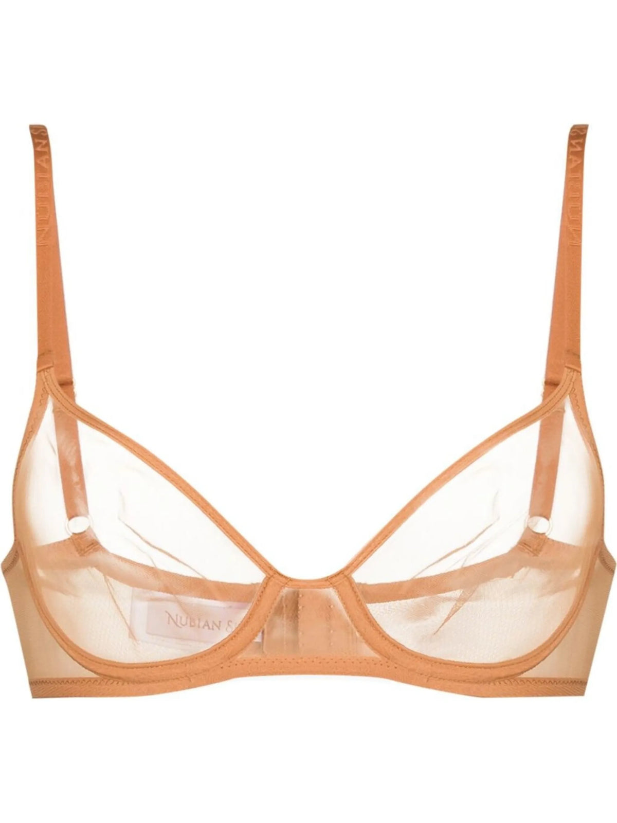 tulle moulded underwire bra