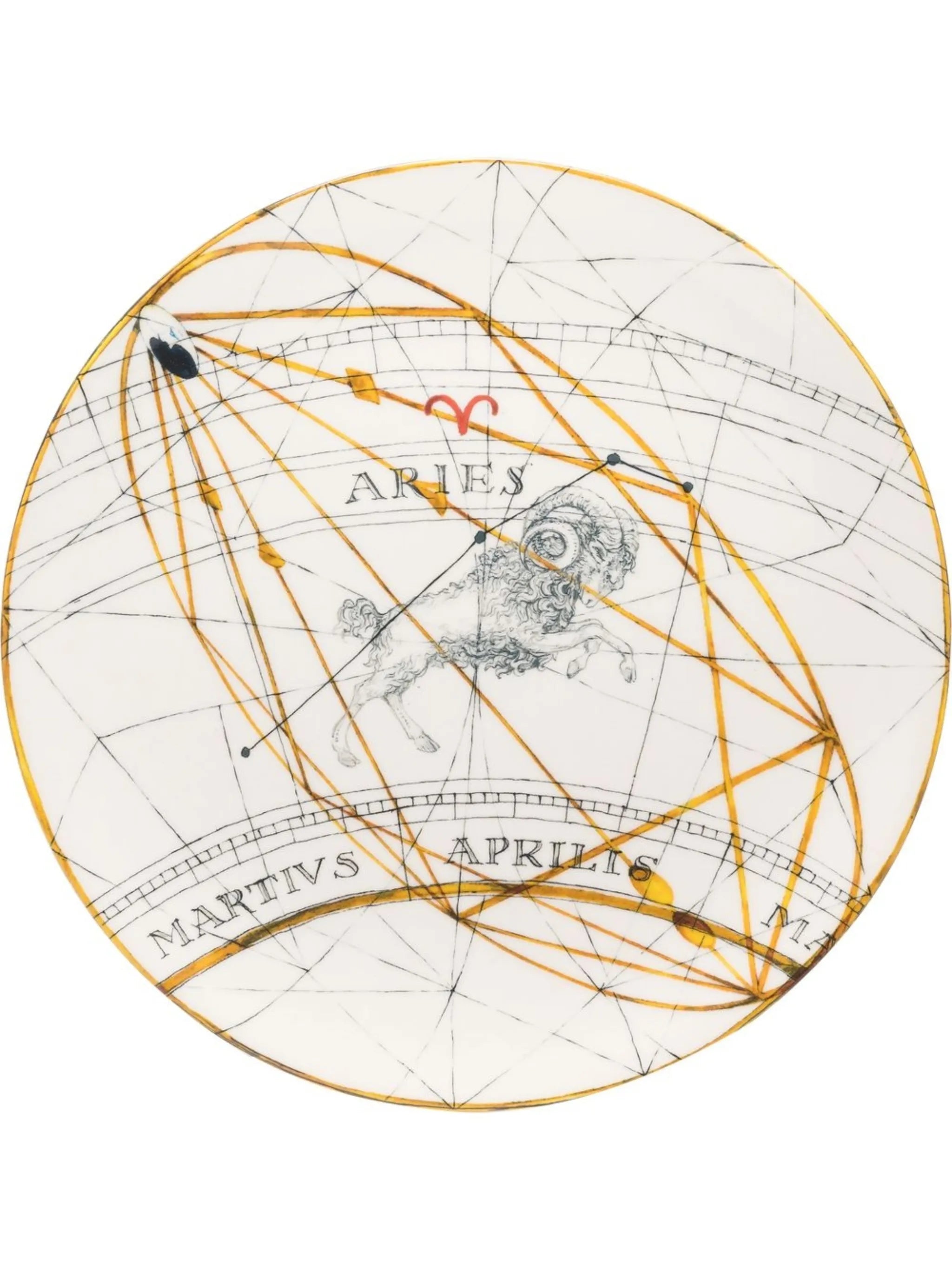 Aries Zodiac dinner plate (25cm)