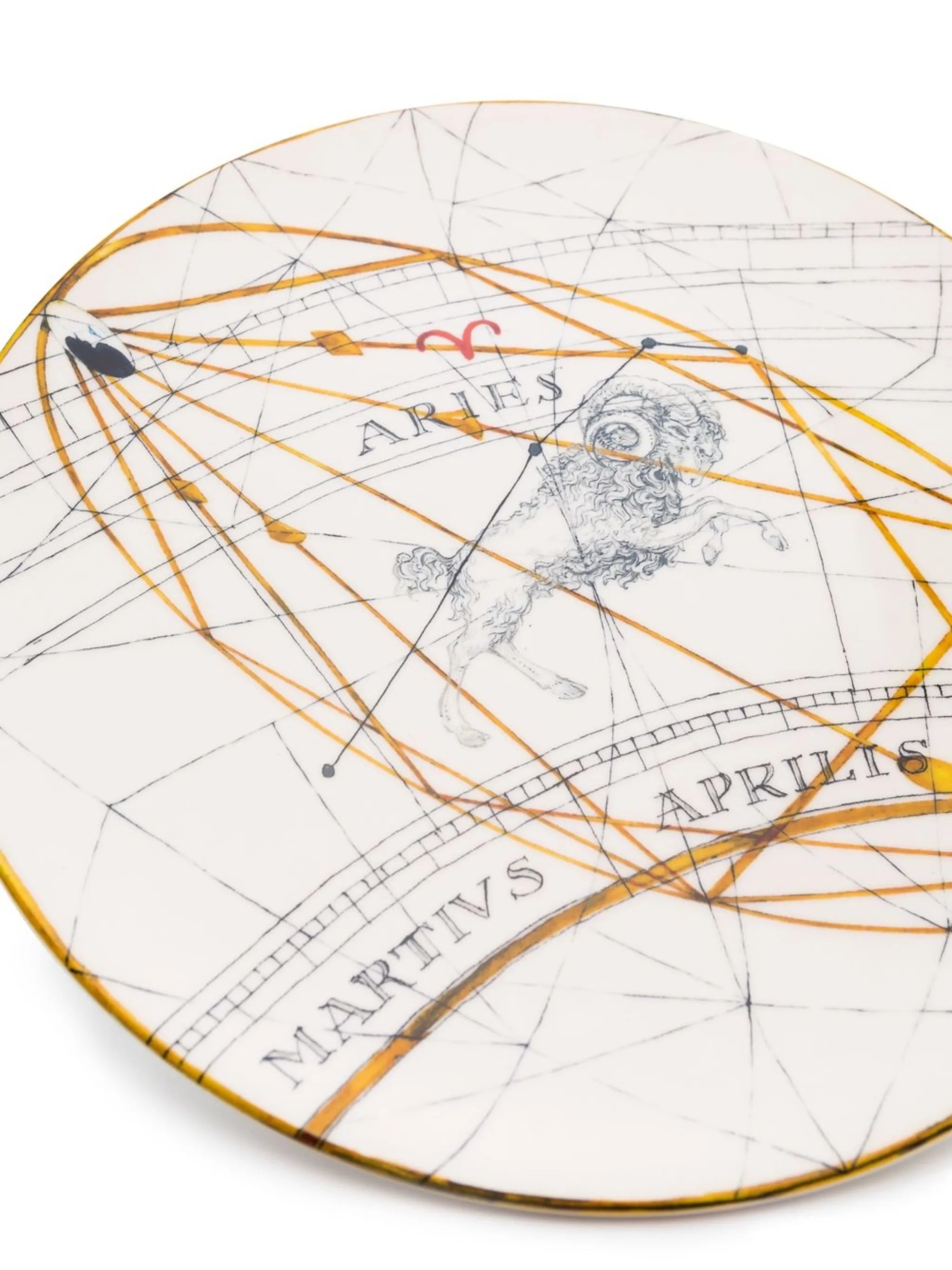 Aries Zodiac dinner plate (25cm)