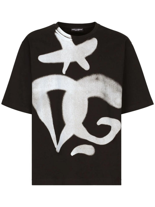 DG graffiti-print boxy T-shirt