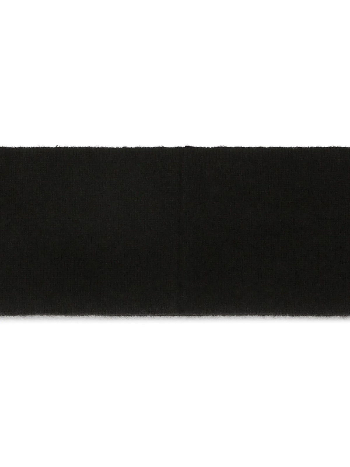 logo-jacquard wool-cashmere scarf