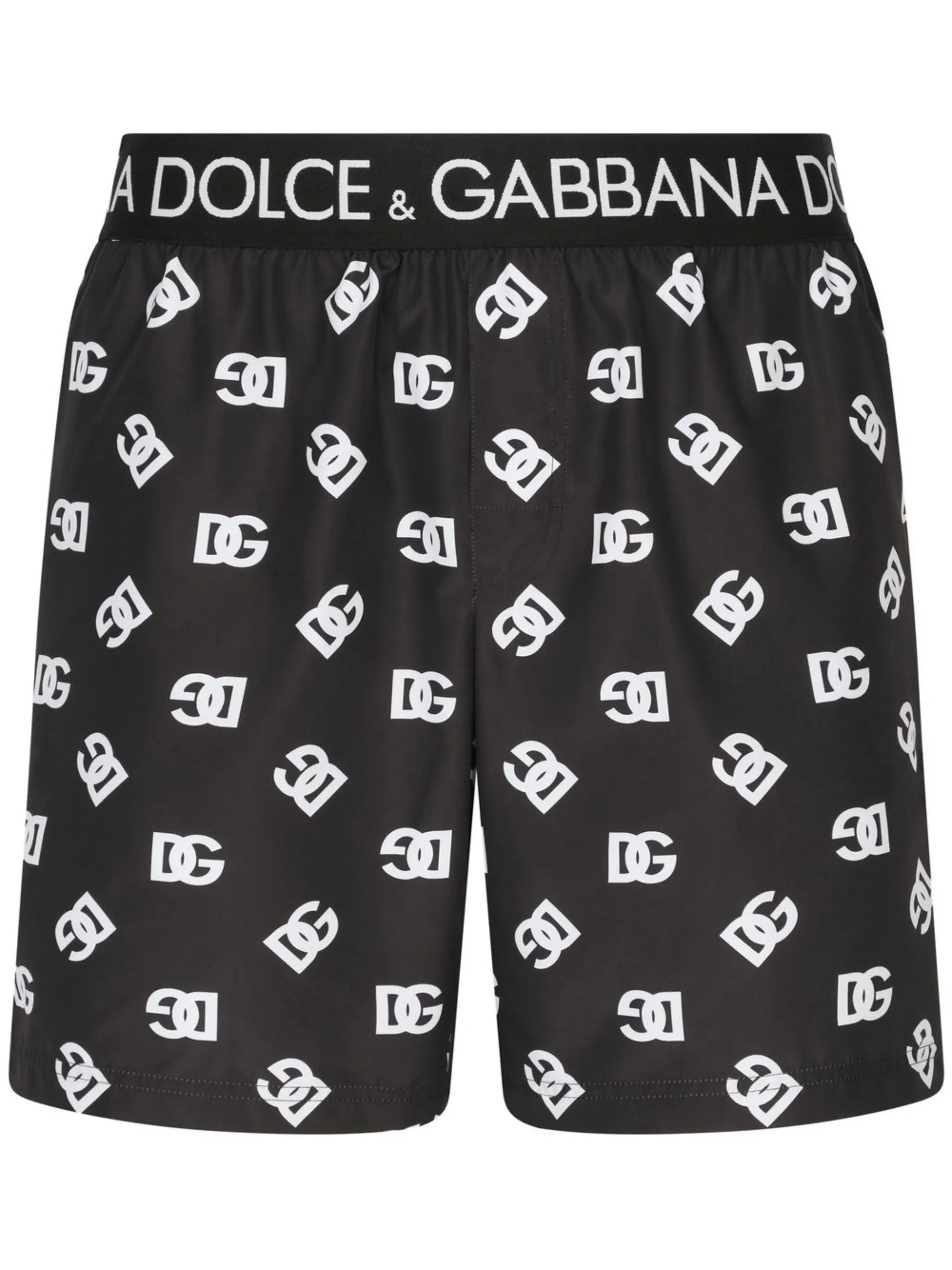 DG-logo swim shorts
