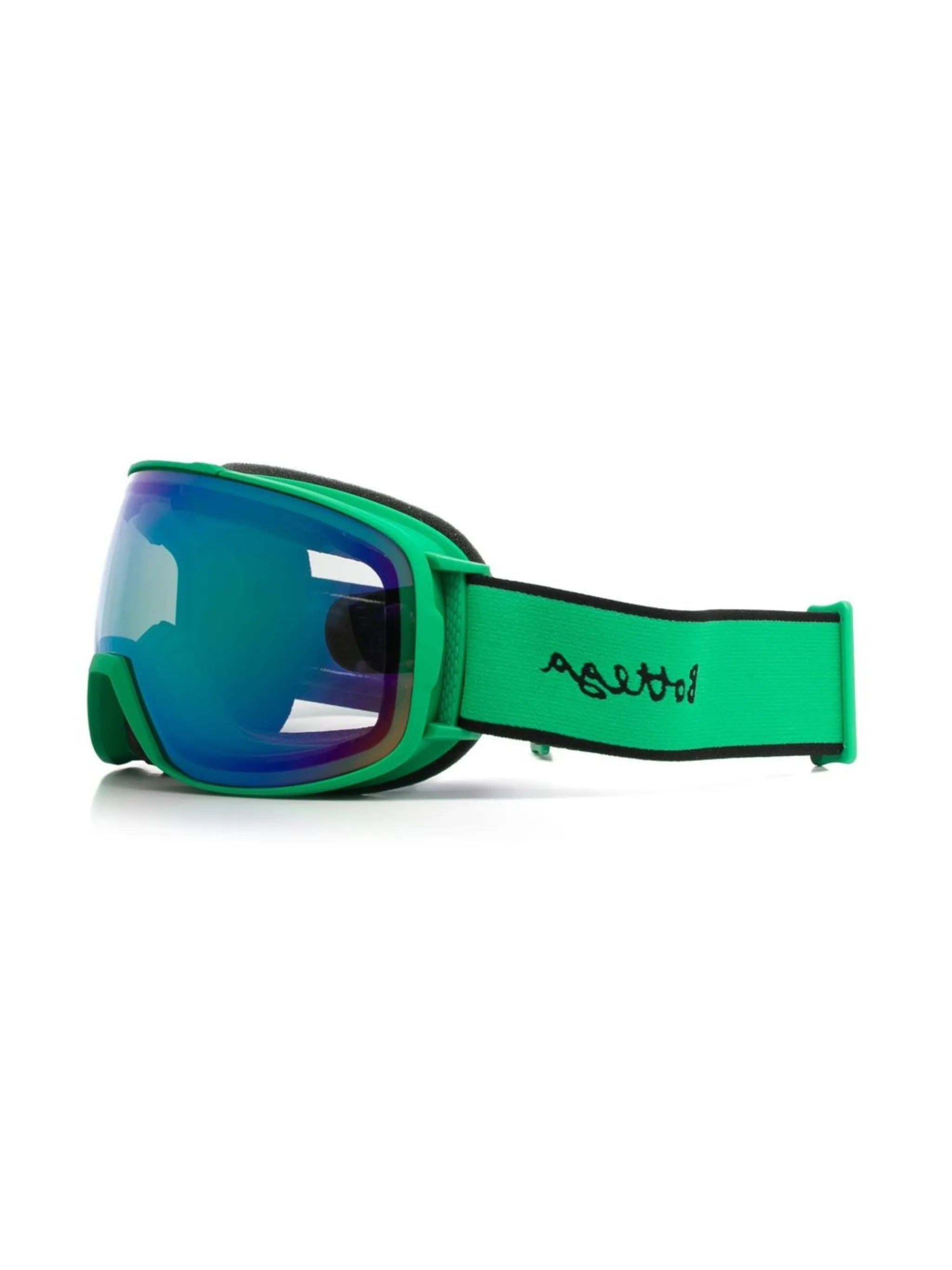 logo-intarsia ski goggles