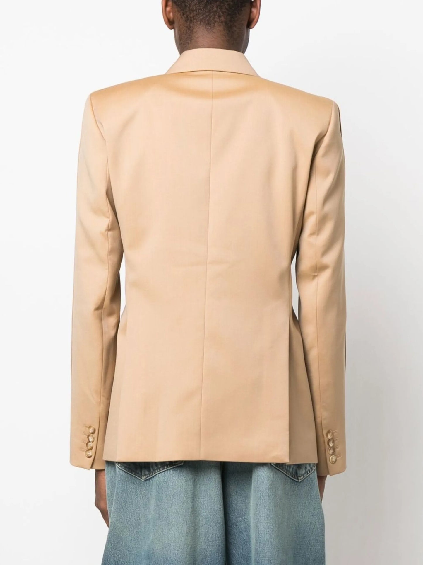 double-breasted blazer