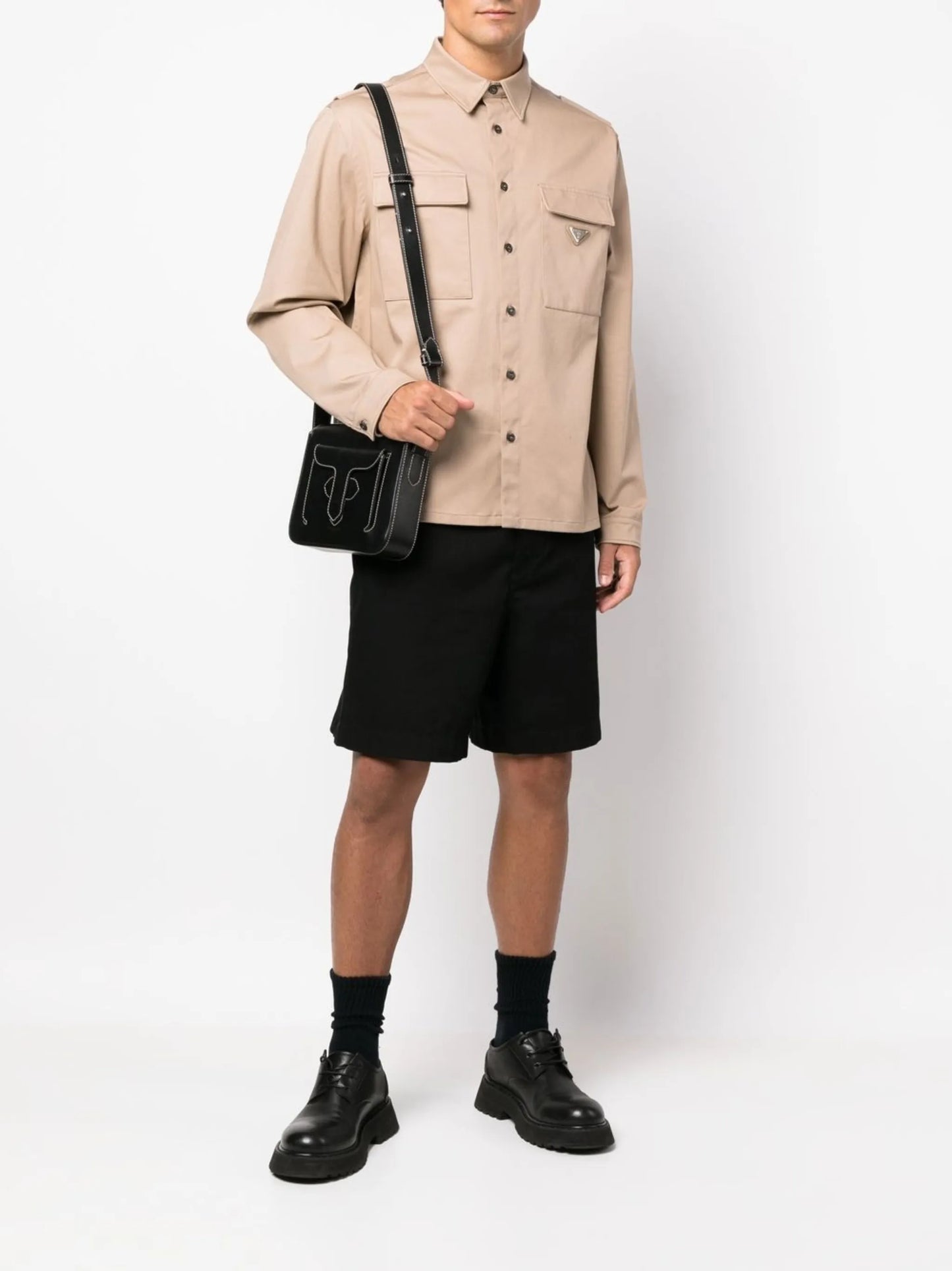 logo long-sleeve shirt