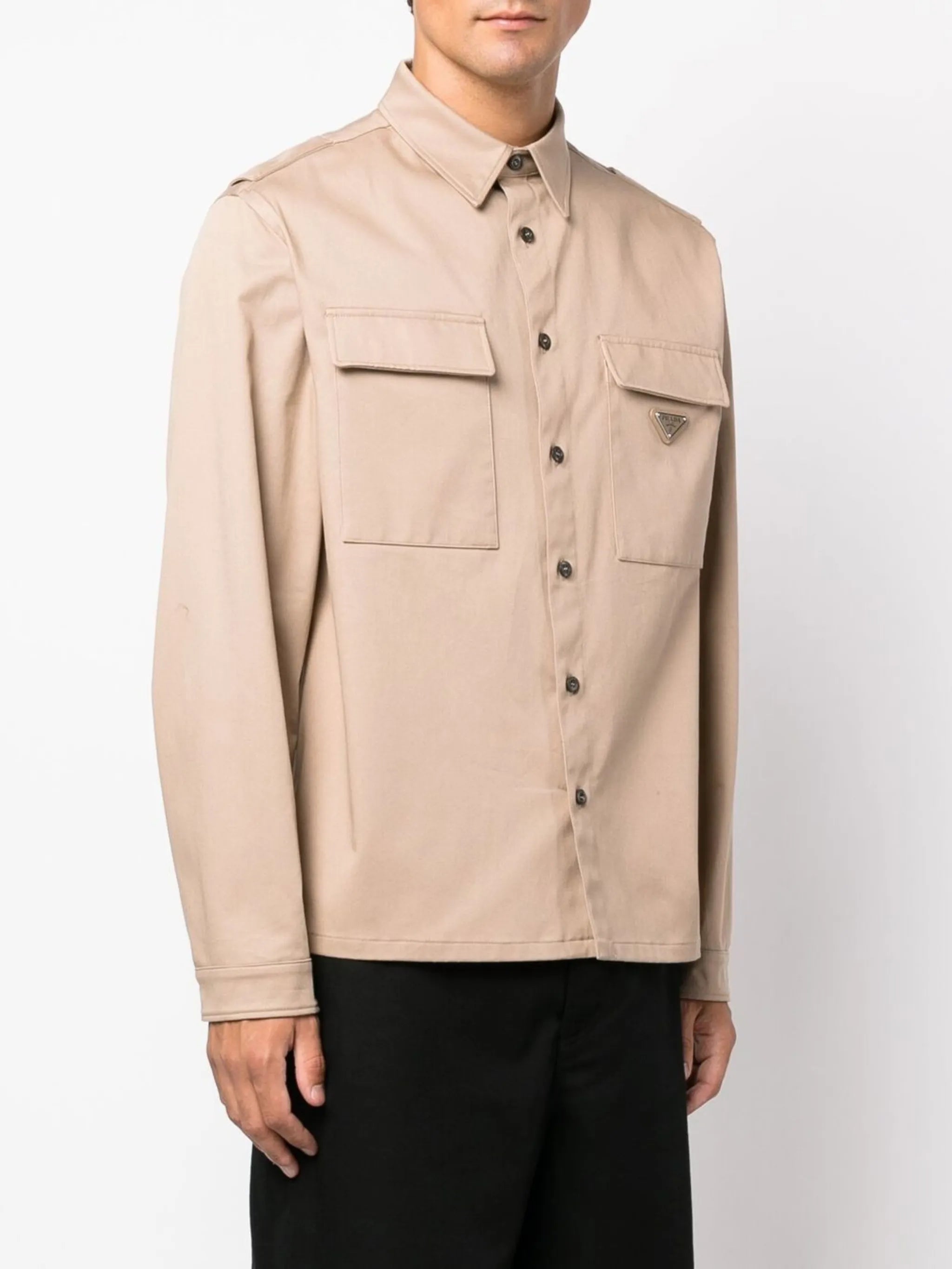 logo long-sleeve shirt