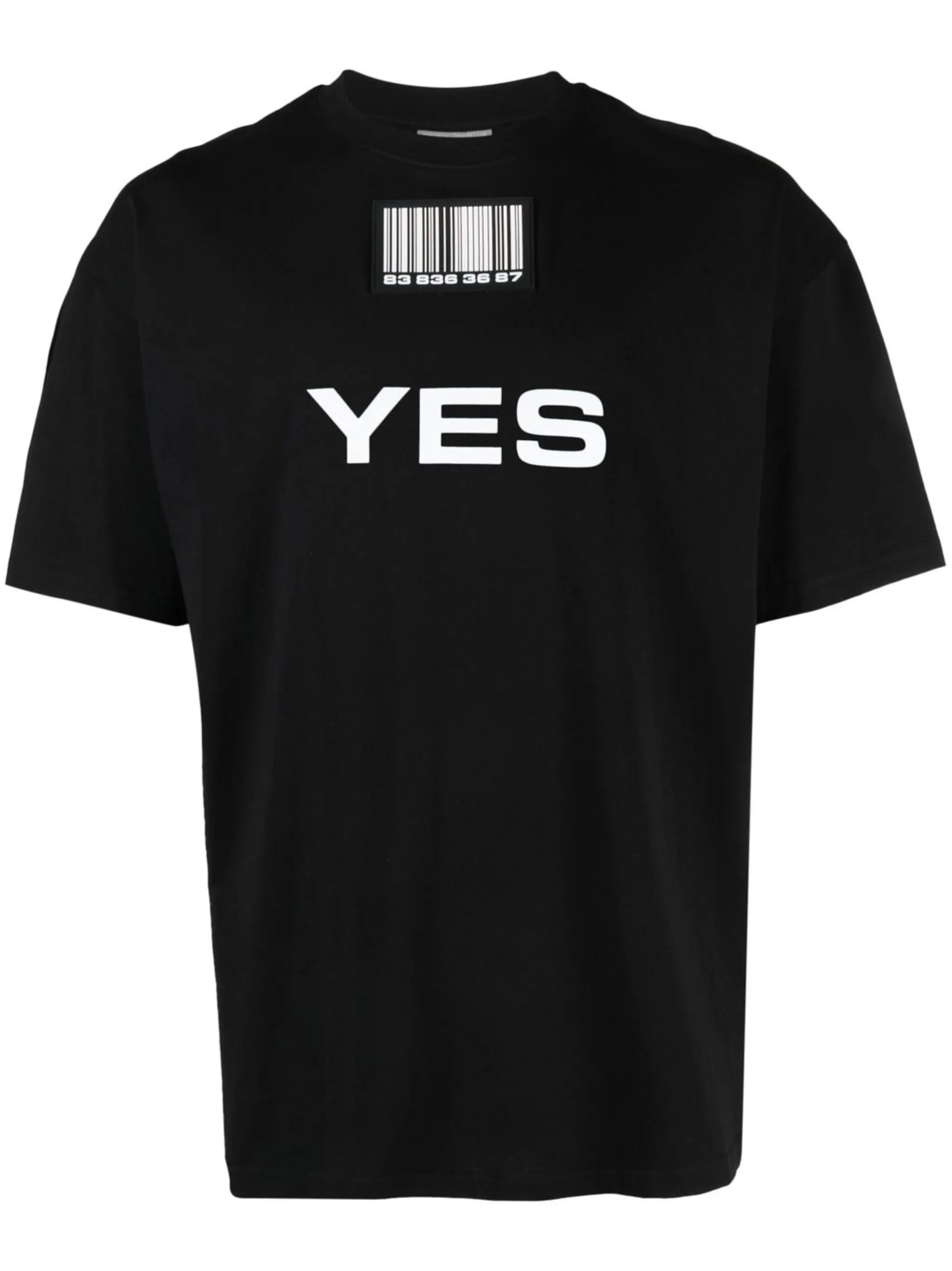 Yes No cotton T-shirt