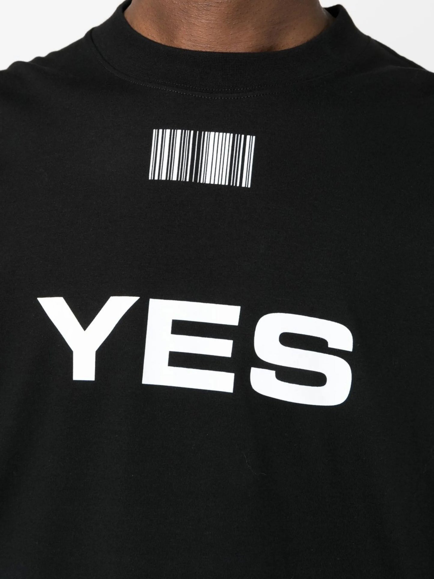 Yes No cotton T-shirt