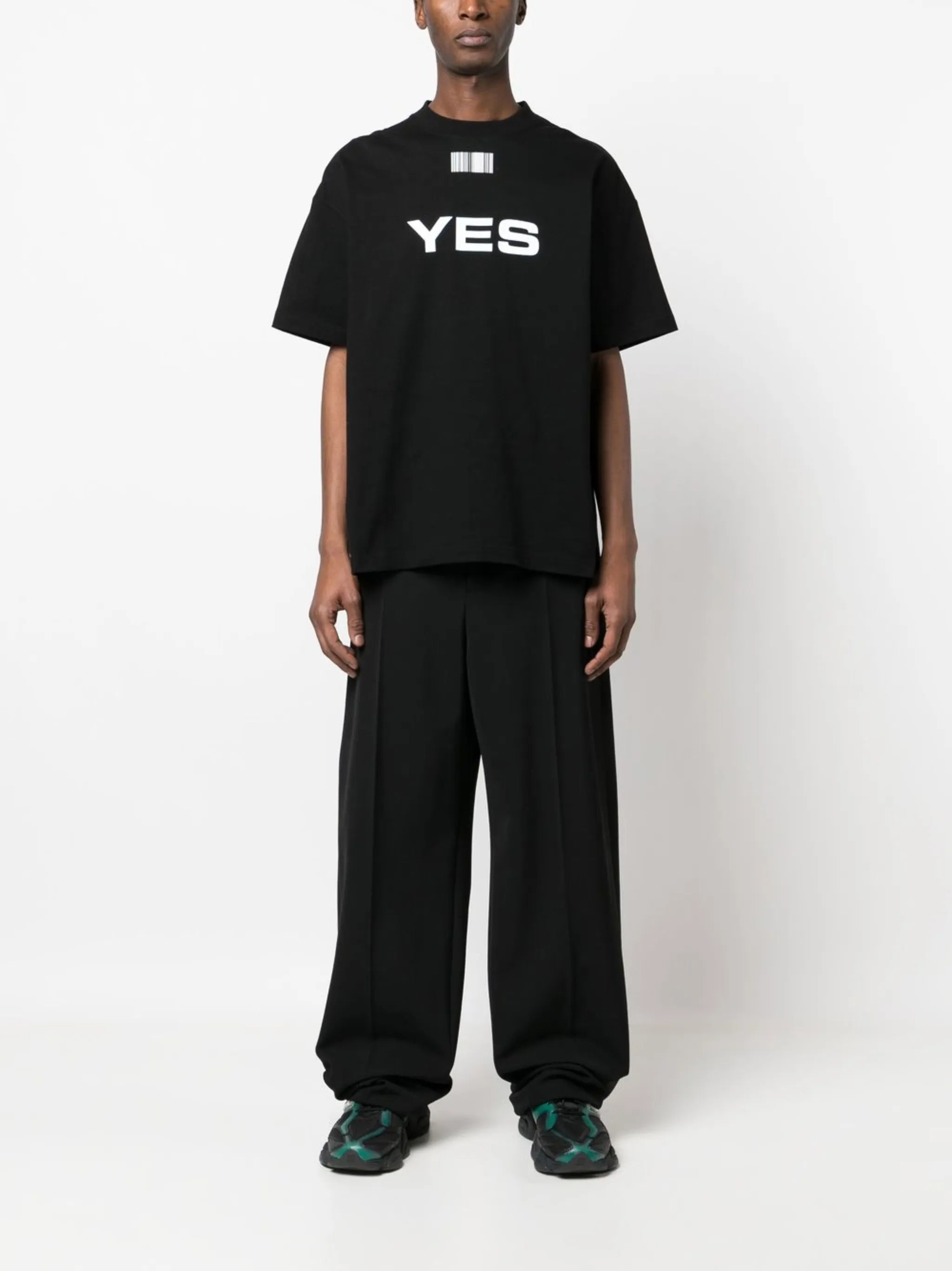 Yes No cotton T-shirt