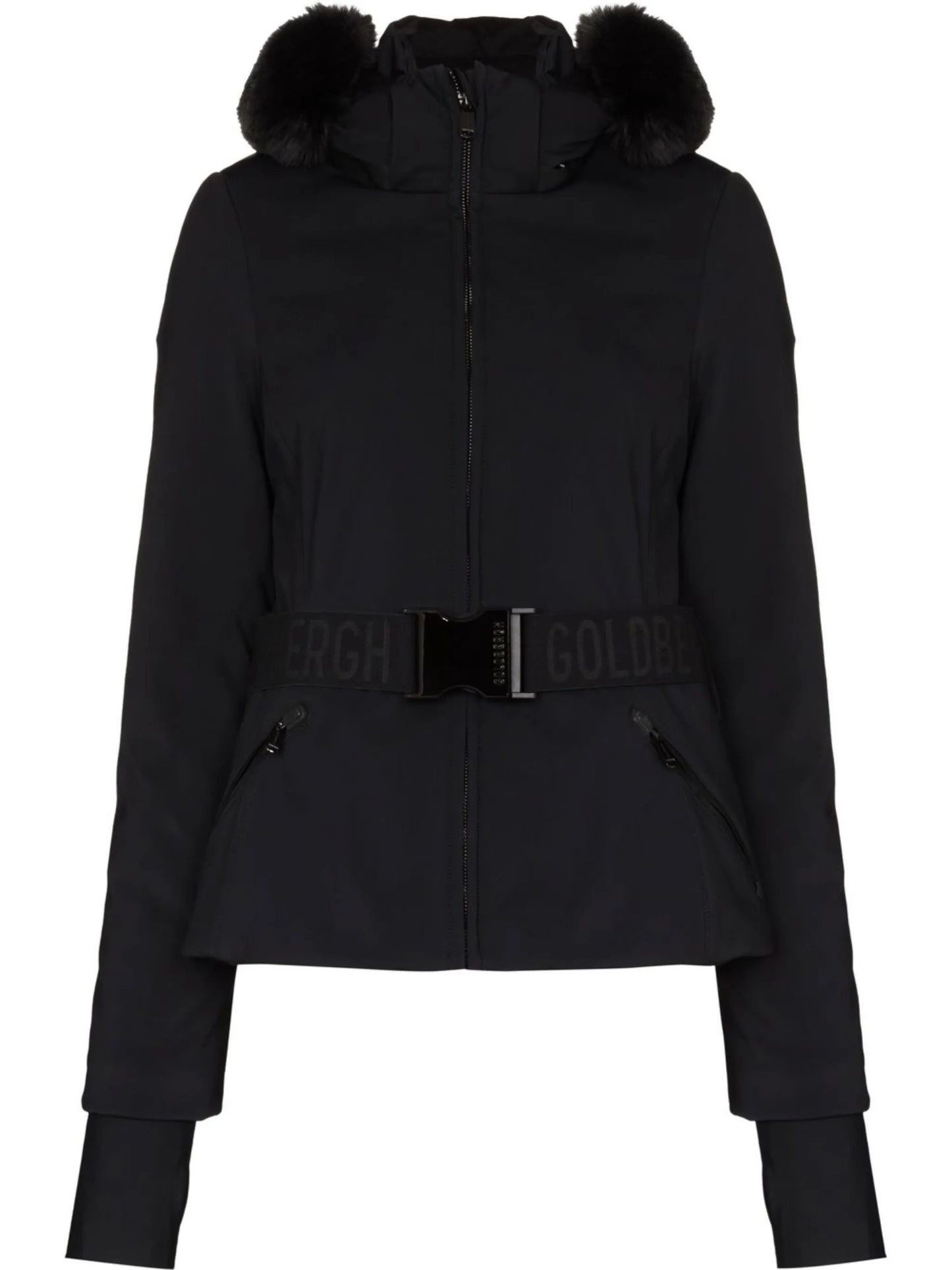 Hida belted ski jacket
