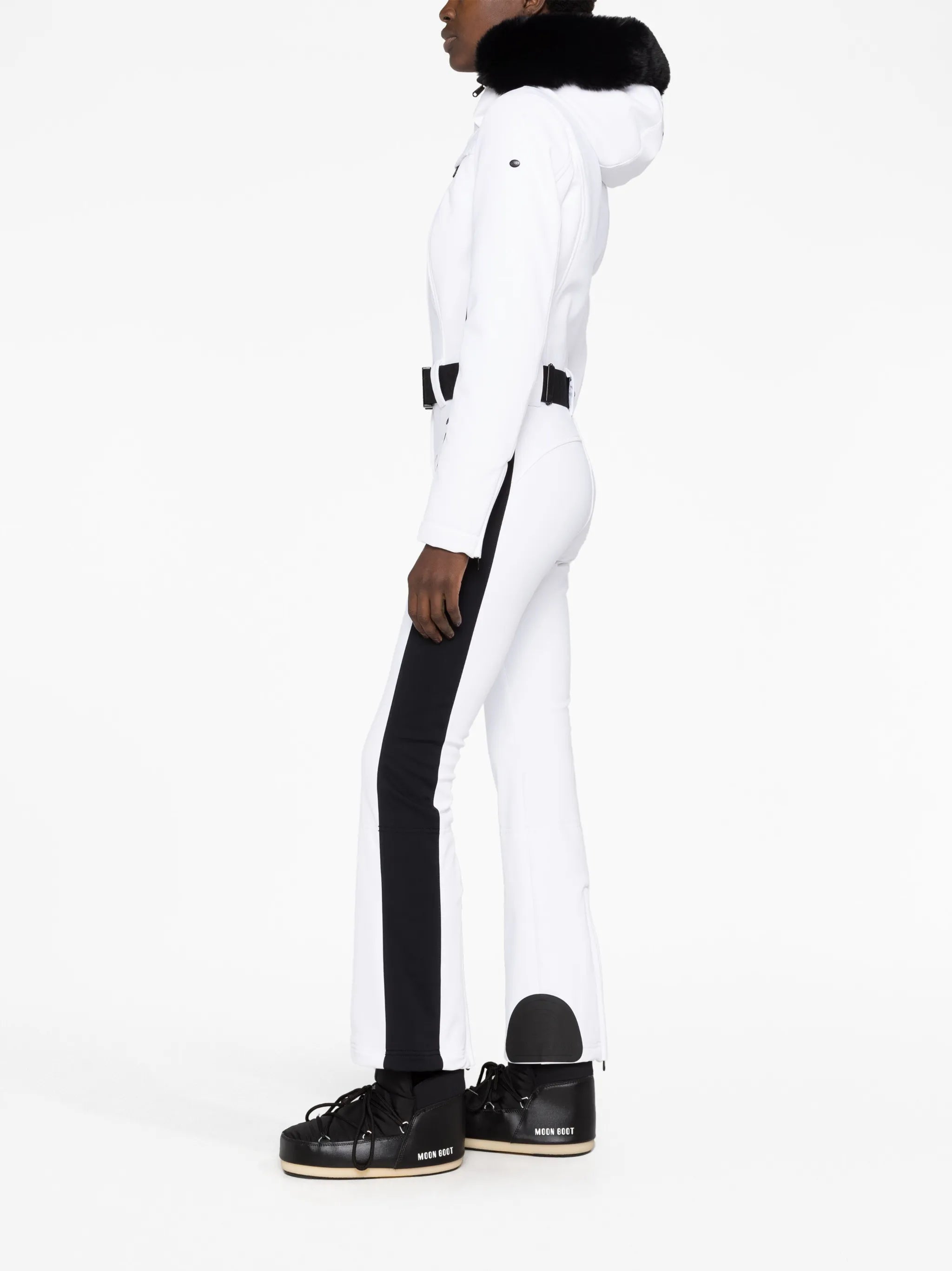 Parry belted ski suit