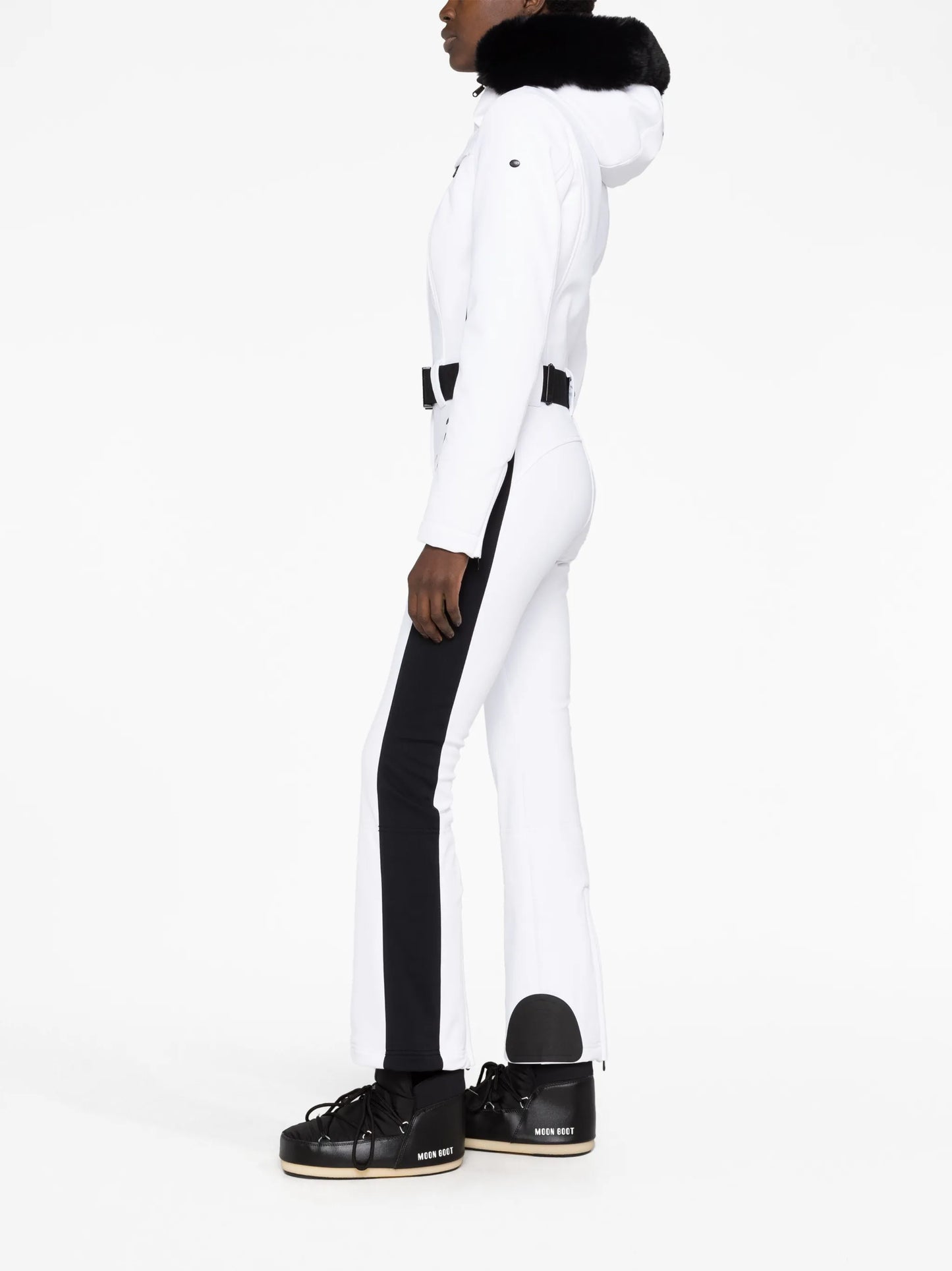 Parry belted ski suit